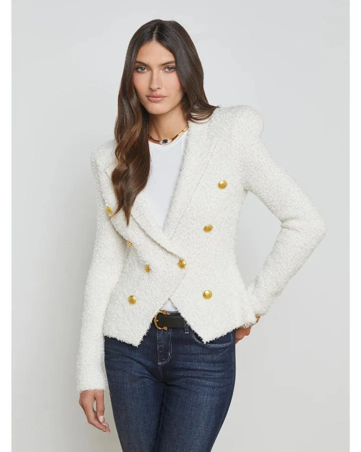 L'Agence Bethany Knit Blazer