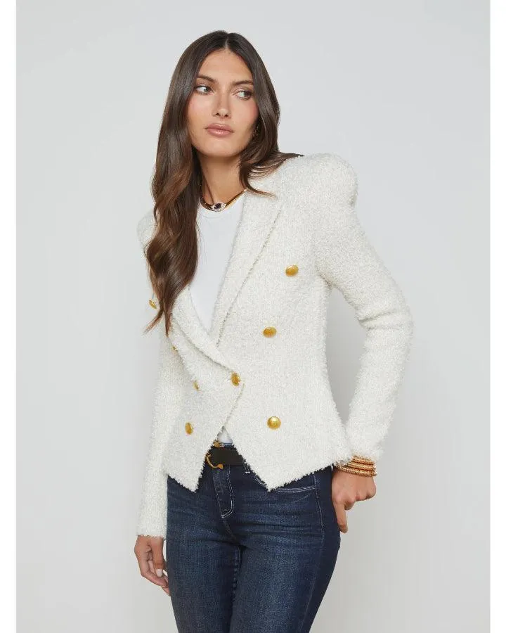 L'Agence Bethany Knit Blazer