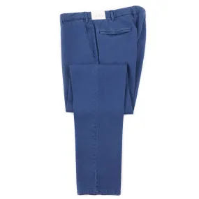 L.B.M. 1911 Blue Jacquard Cotton Pants