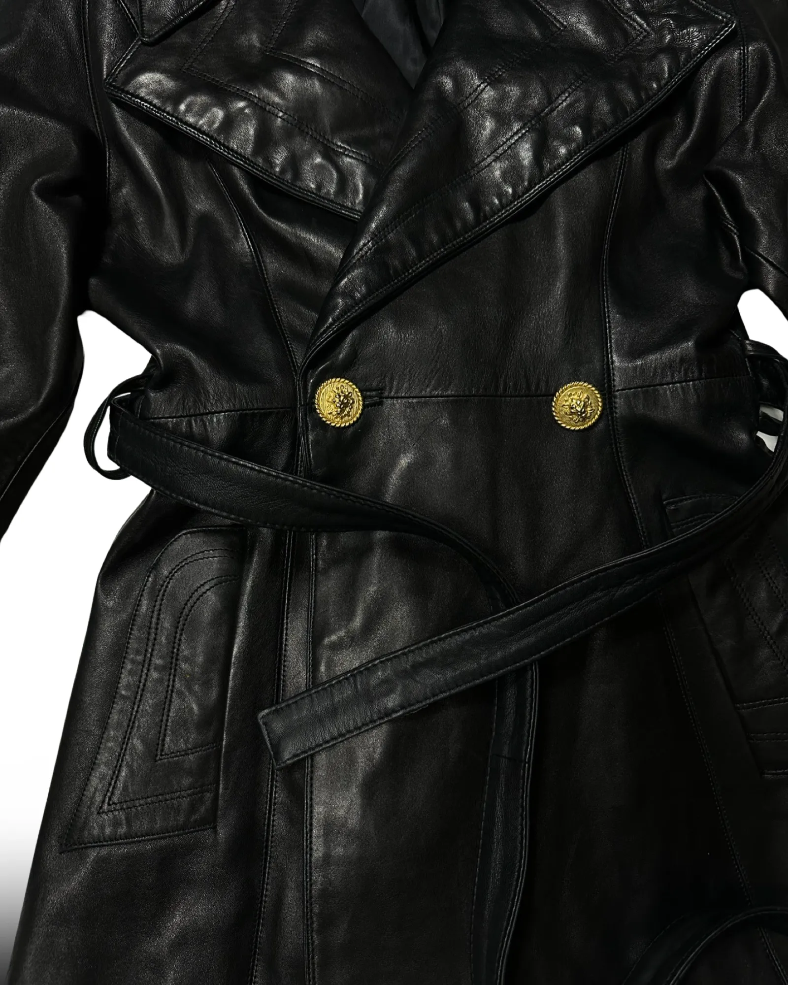 Leather Trench