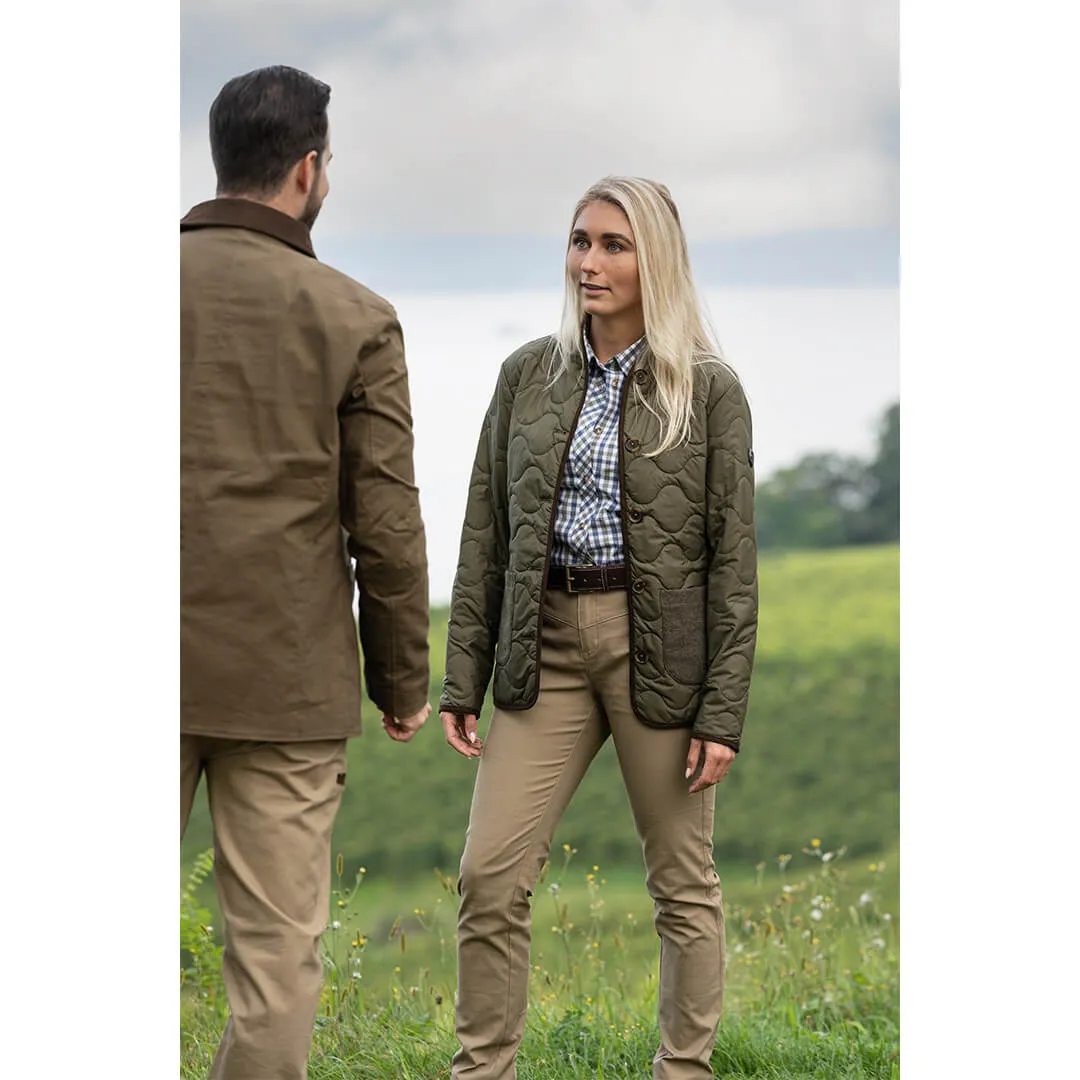 Leonie Casual Jacket - Dark Olive by Blaser