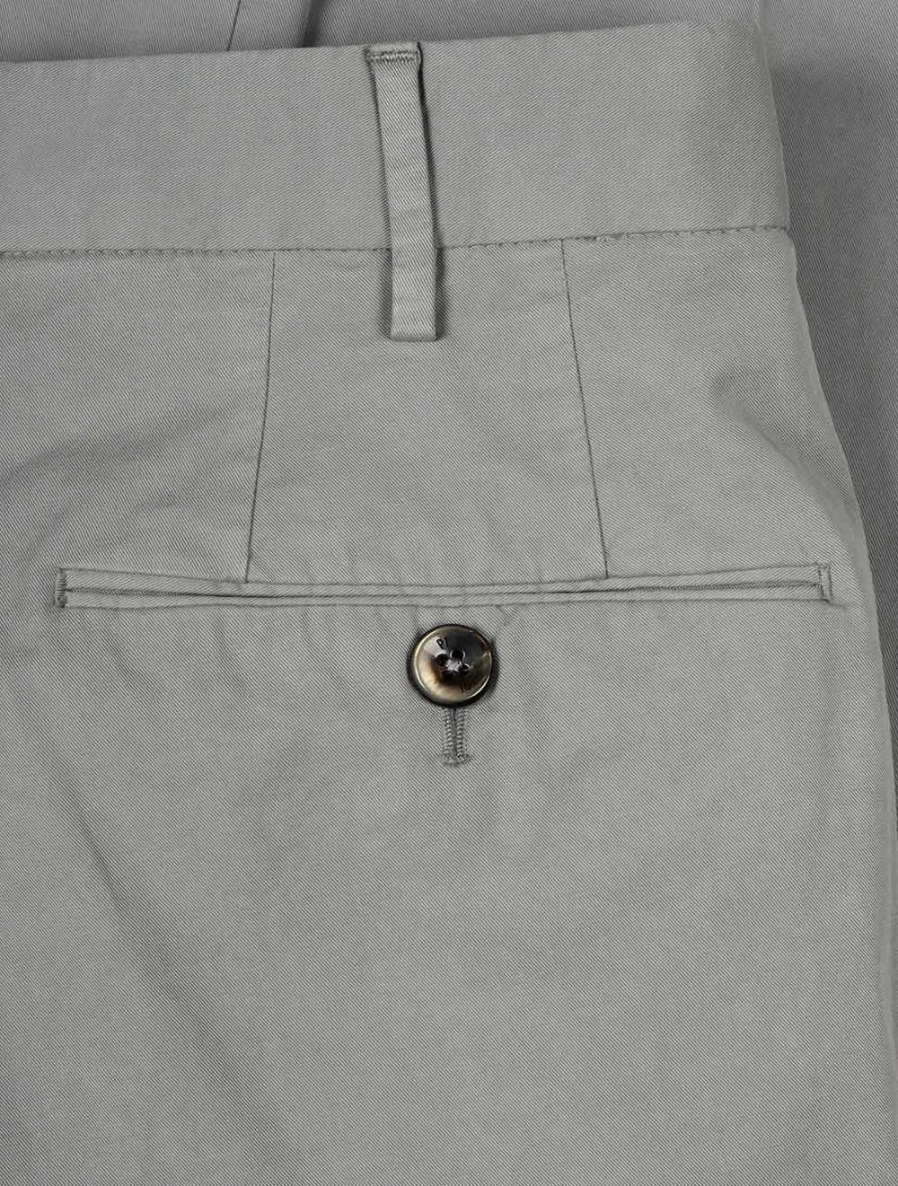 Light Stretch Gabardine Trouser Duck Egg