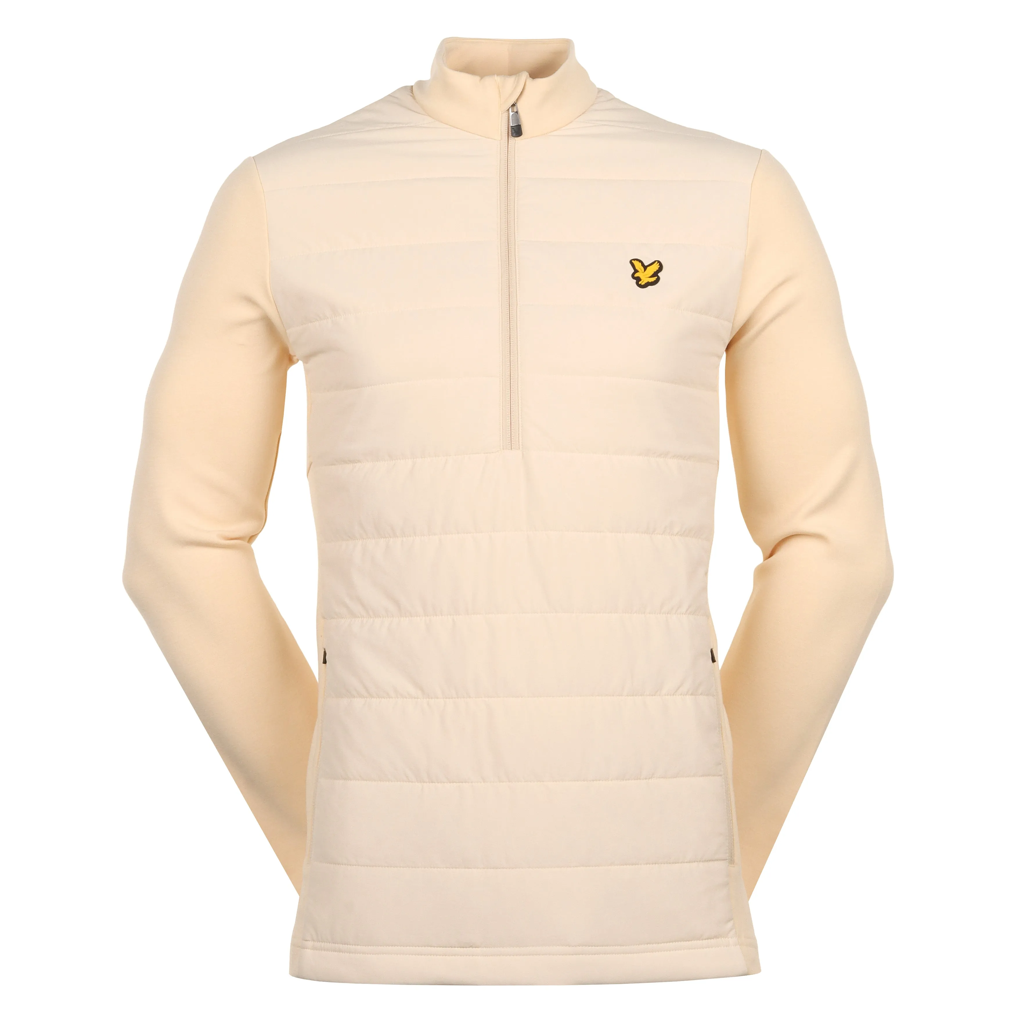 Lyle & Scott Golf Check Baffle Quilted 1/4 Zip