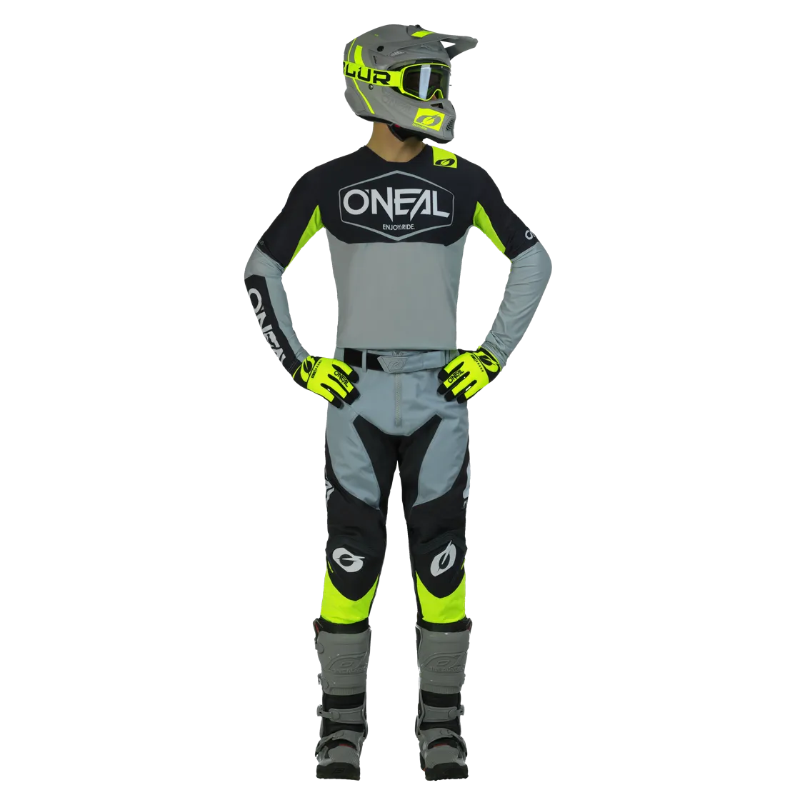 Mayhem Hexx V.3 Pants Gray/Neon