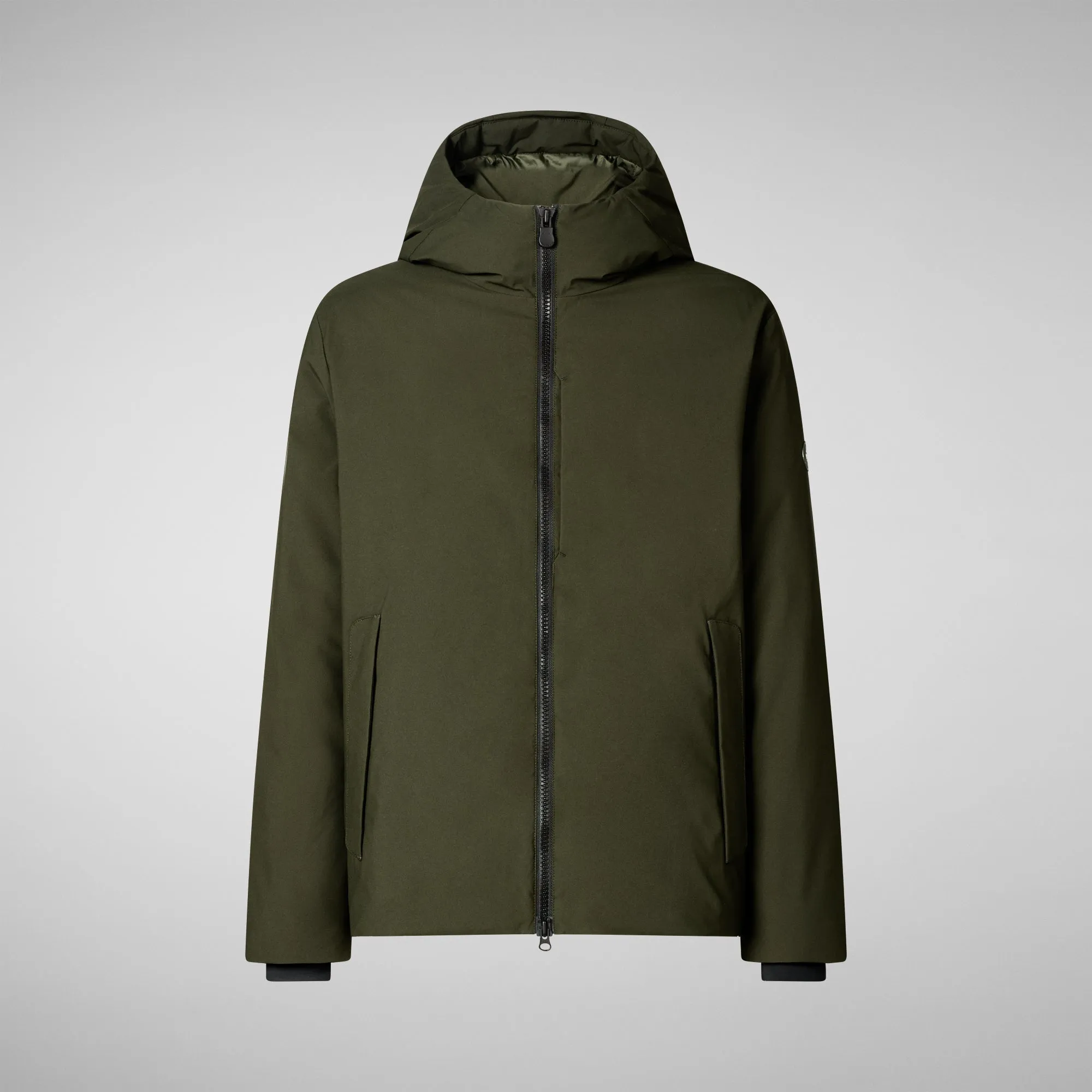 Men's  Hooded Jacket Obione in Land Green