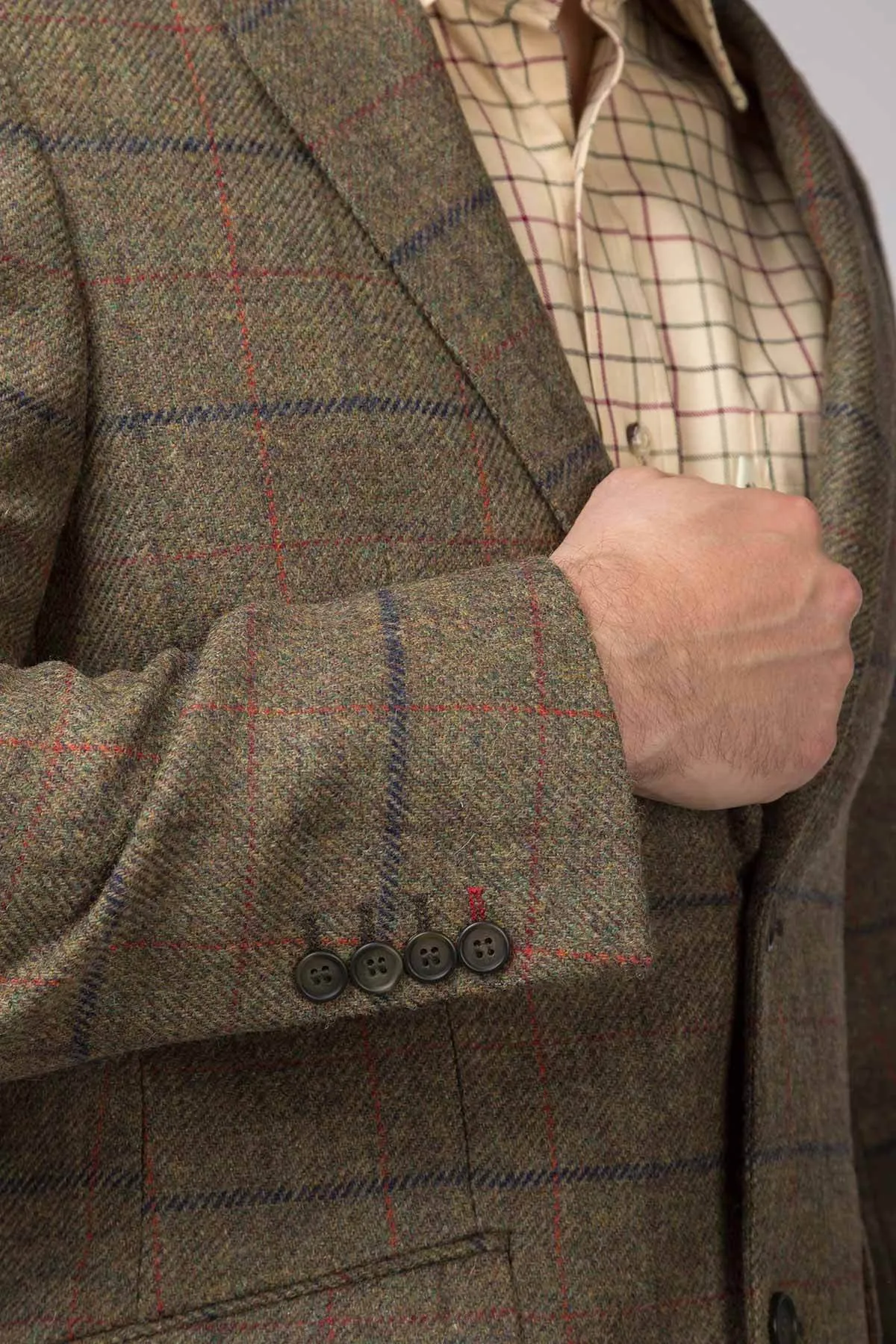 Men's Long Tweed Blazer - York