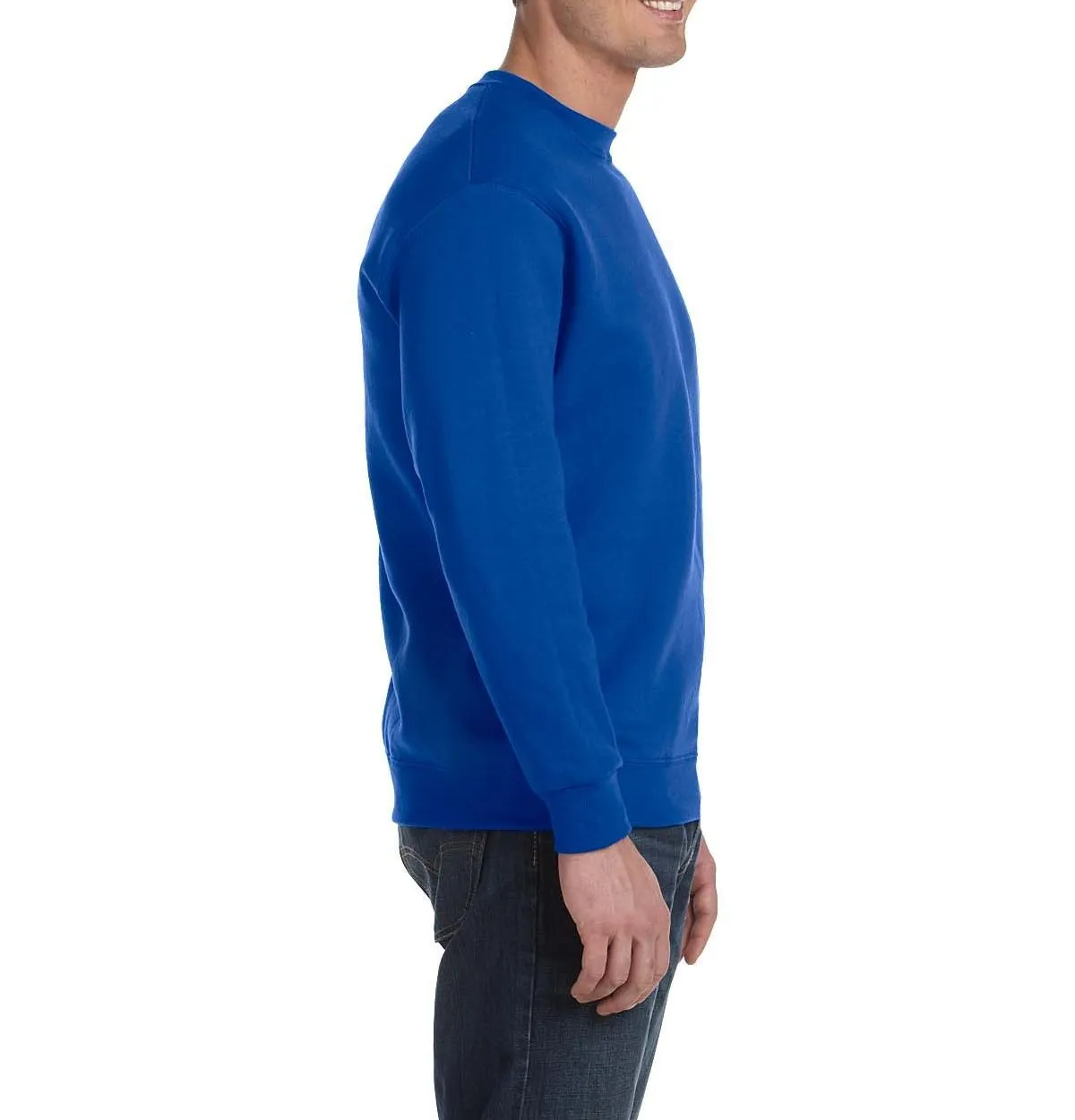 Men's Performance Long Sleeve Sueded Athletic Pullover