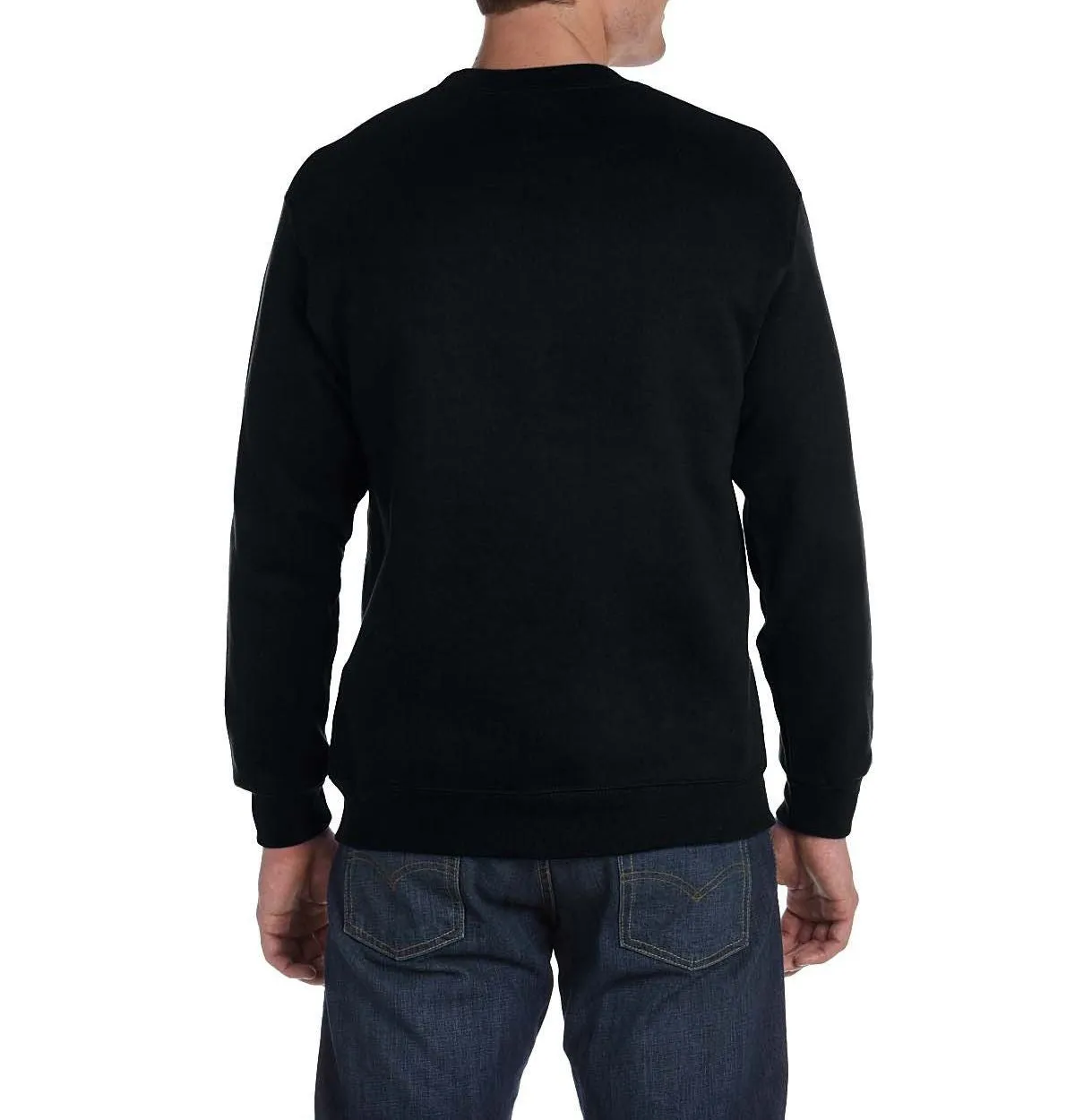 Men's Performance Long Sleeve Sueded Athletic Pullover