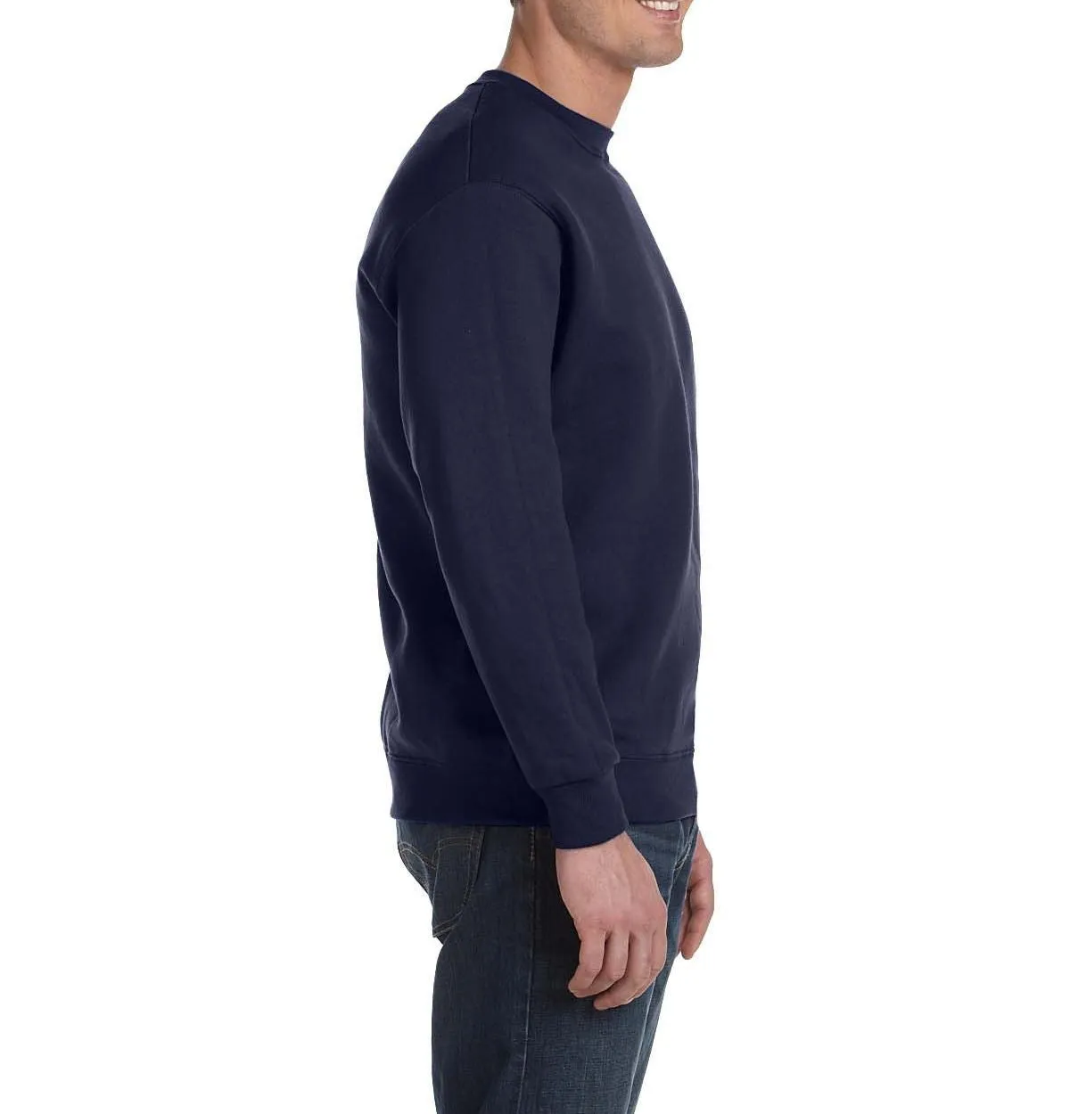 Men's Performance Long Sleeve Sueded Athletic Pullover