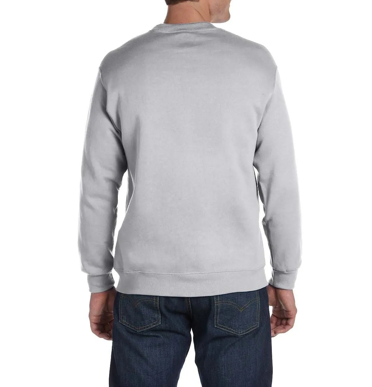 Men's Performance Long Sleeve Sueded Athletic Pullover