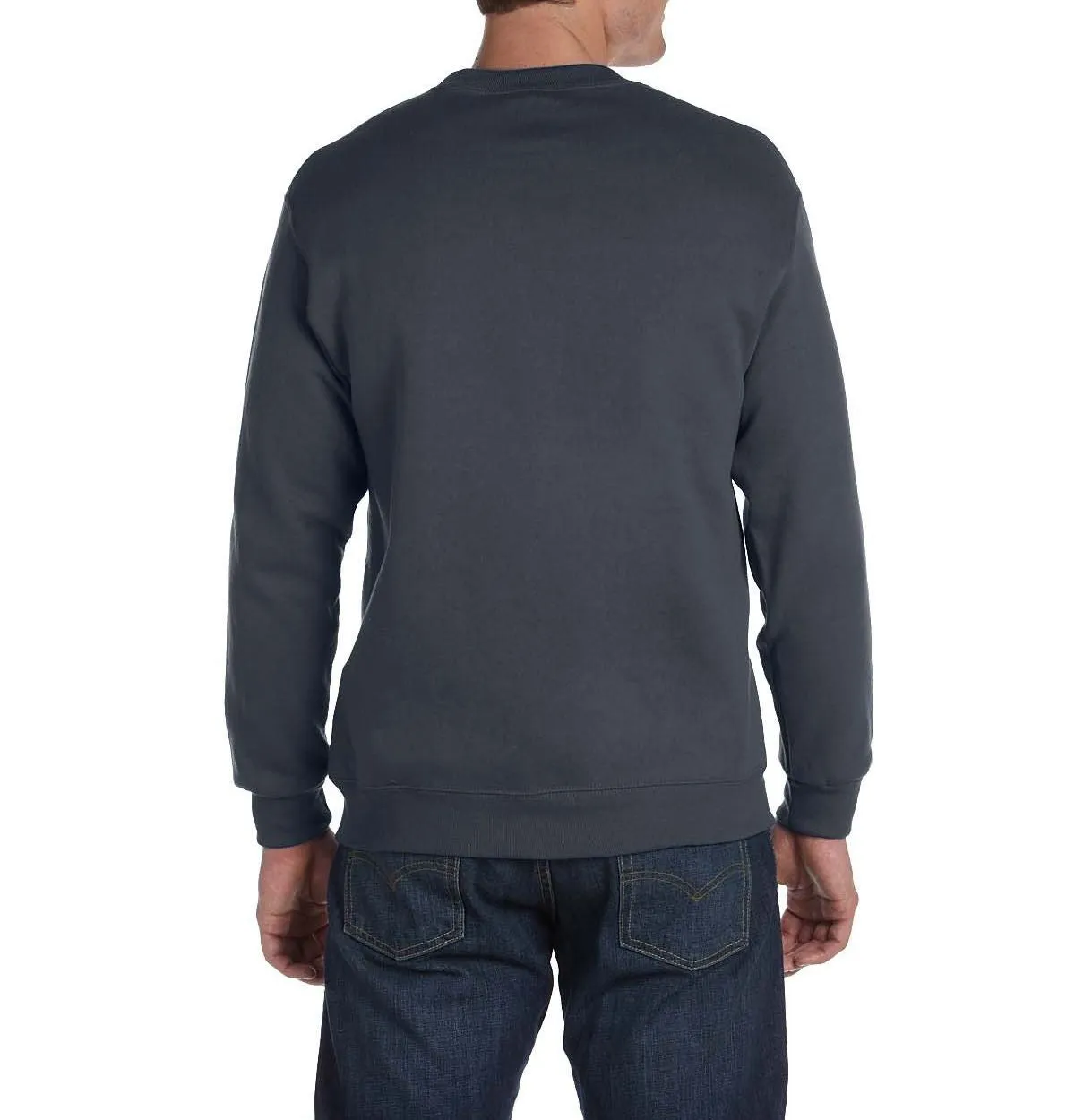 Men's Performance Long Sleeve Sueded Athletic Pullover