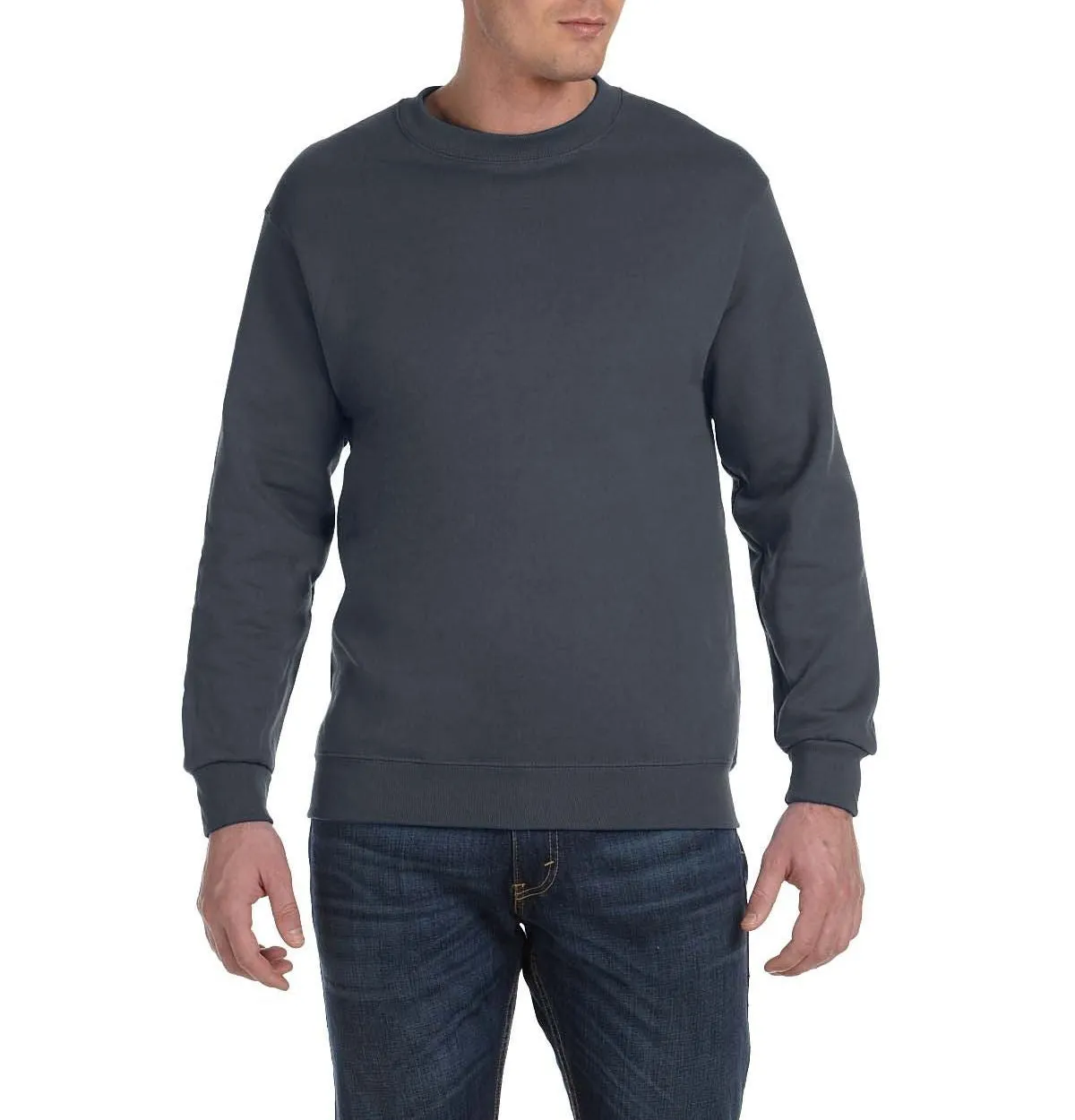 Men's Performance Long Sleeve Sueded Athletic Pullover