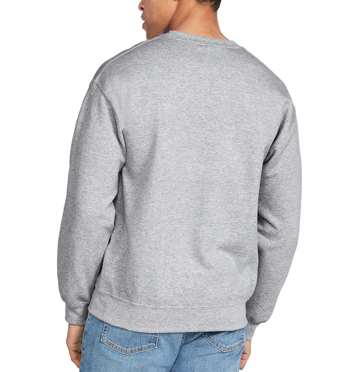 Men's Performance Long Sleeve Sueded Athletic Pullover