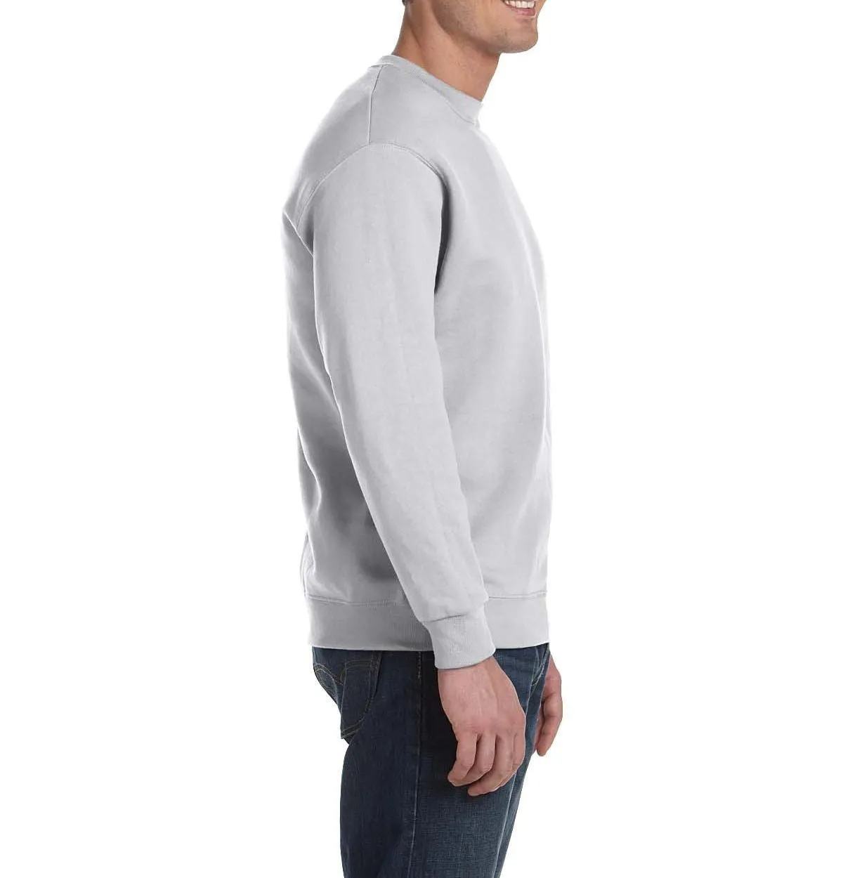 Men's Performance Long Sleeve Sueded Athletic Pullover