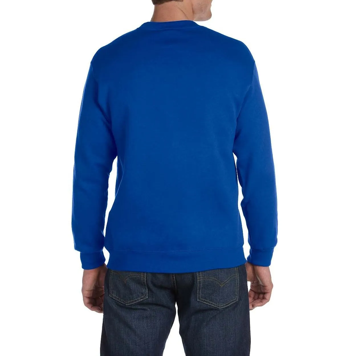 Men's Performance Long Sleeve Sueded Athletic Pullover