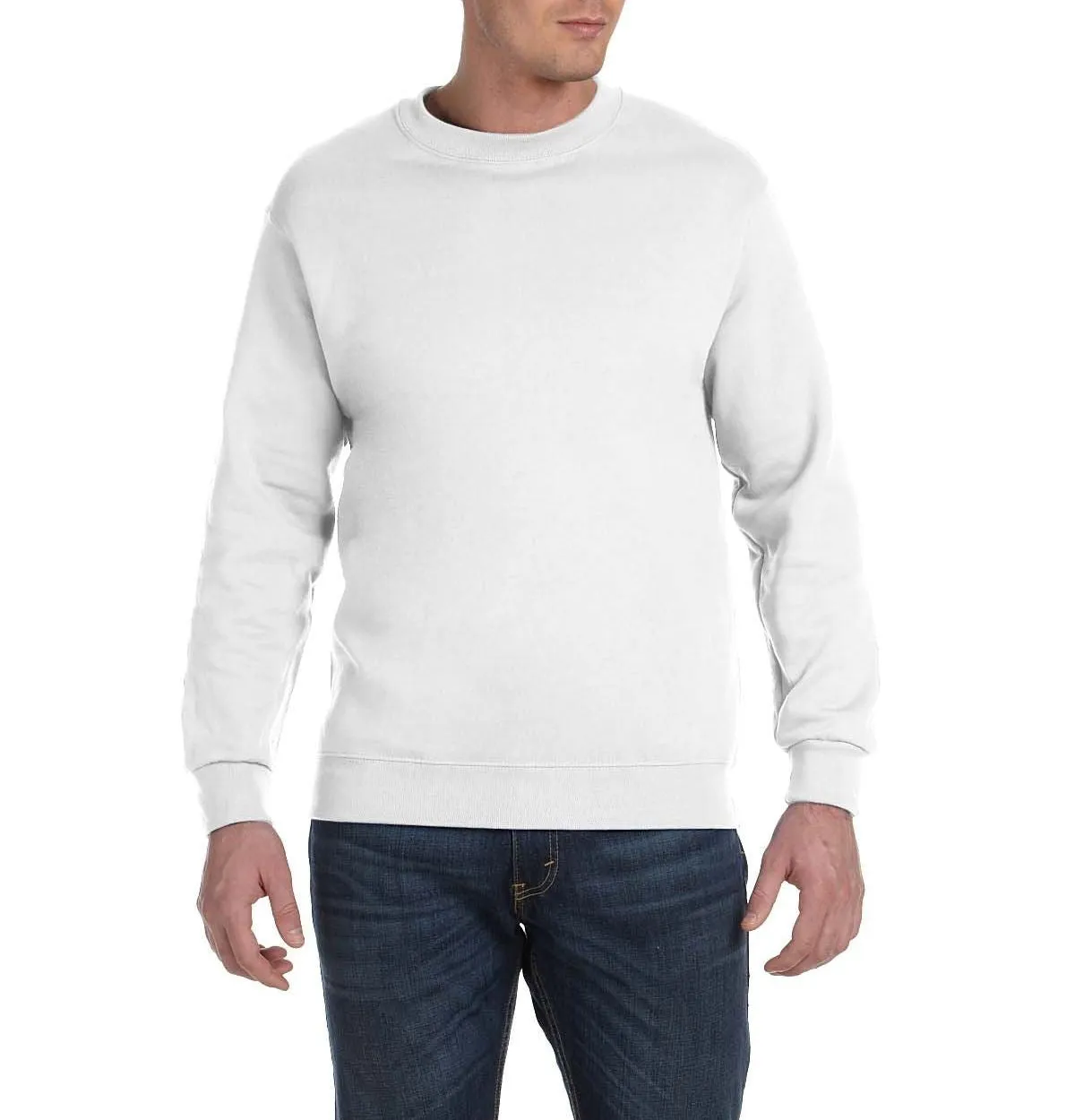 Men's Performance Long Sleeve Sueded Athletic Pullover