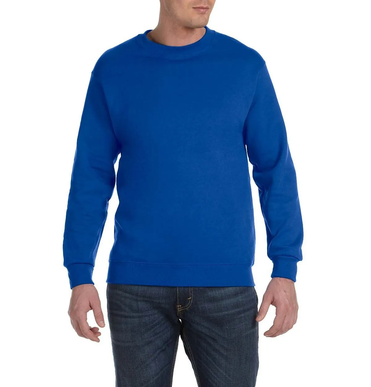 Men's Performance Long Sleeve Sueded Athletic Pullover