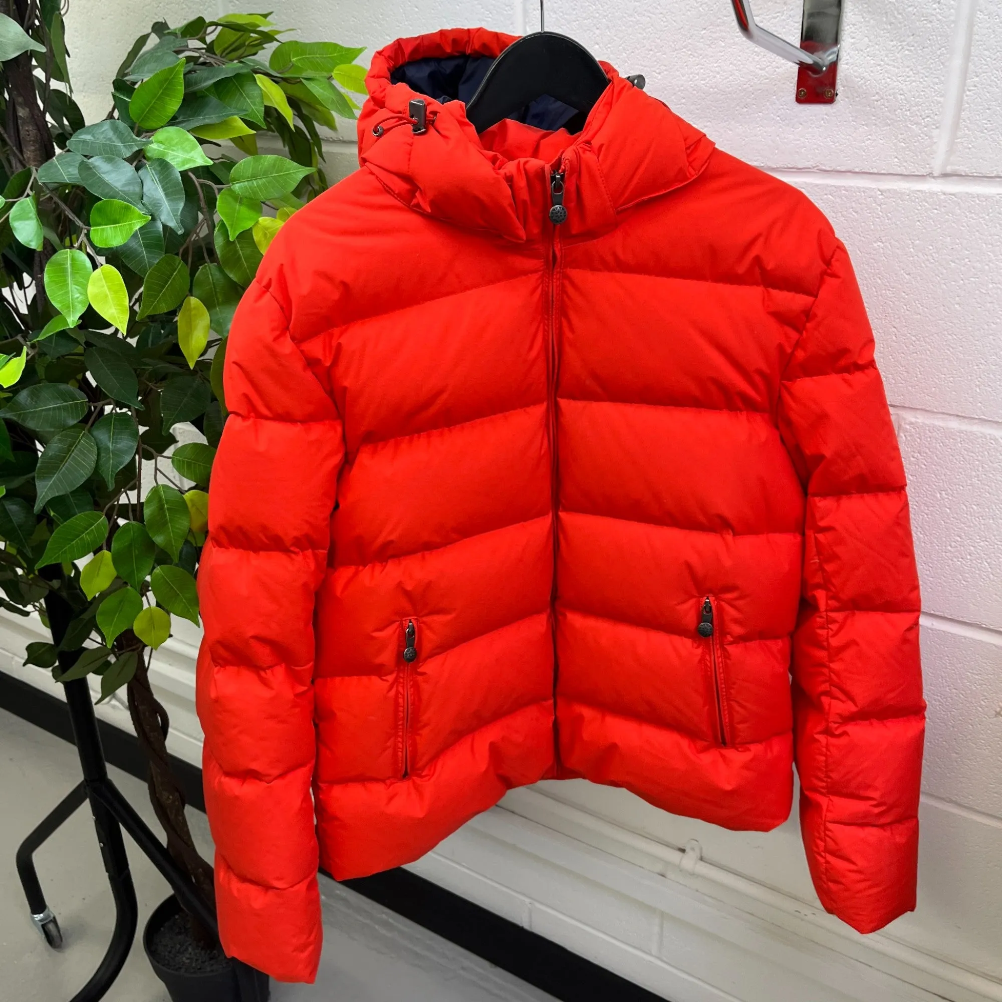 Men's Spoutnic Down Jacket Orange Size L