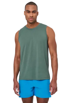 MPG Tanks - Men's Dynamic Recycled Polyester Stink-Free Tank Top with Slits