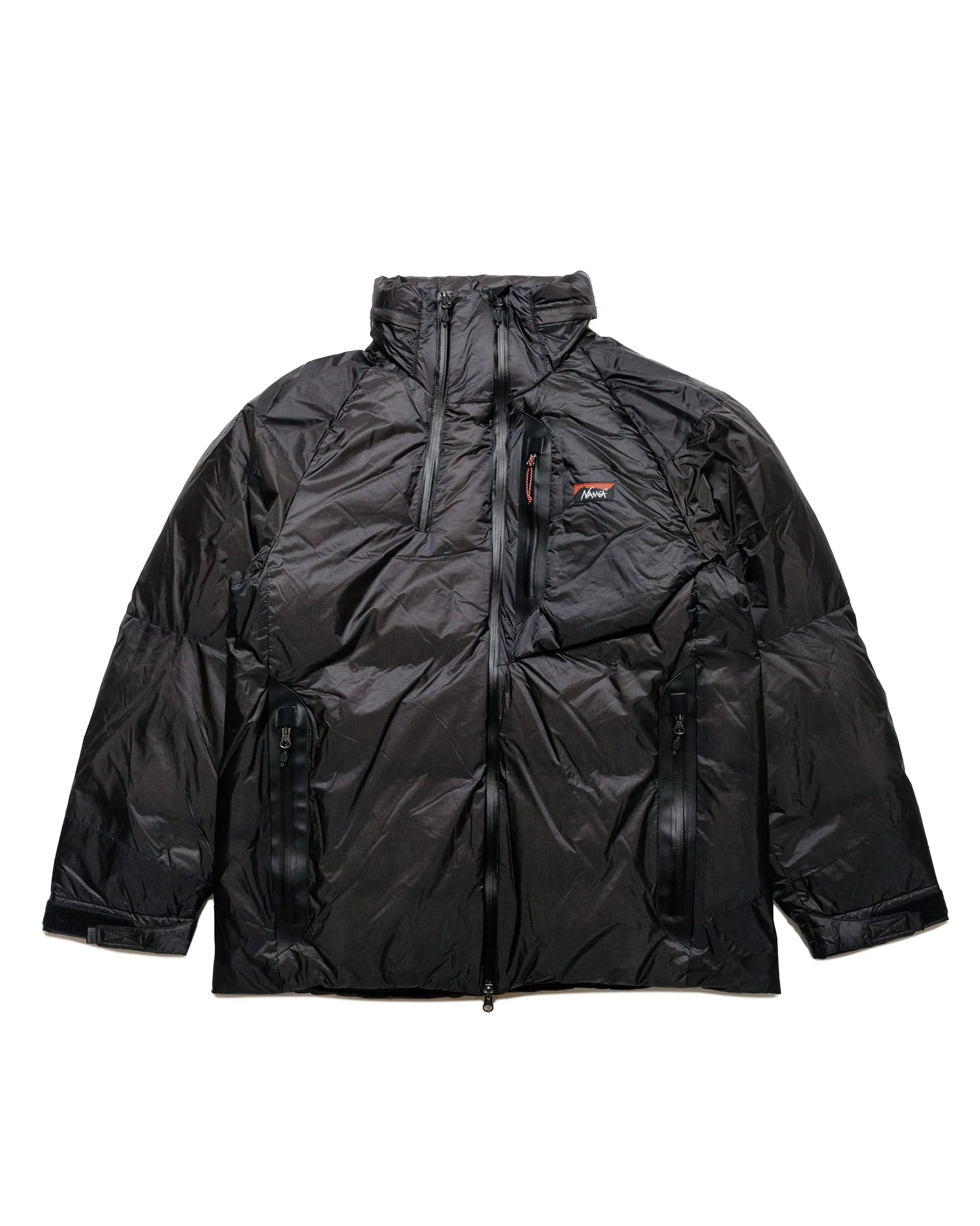 Nanga Aurora Tex Light Stand Collar Down Jacket Mikami Black