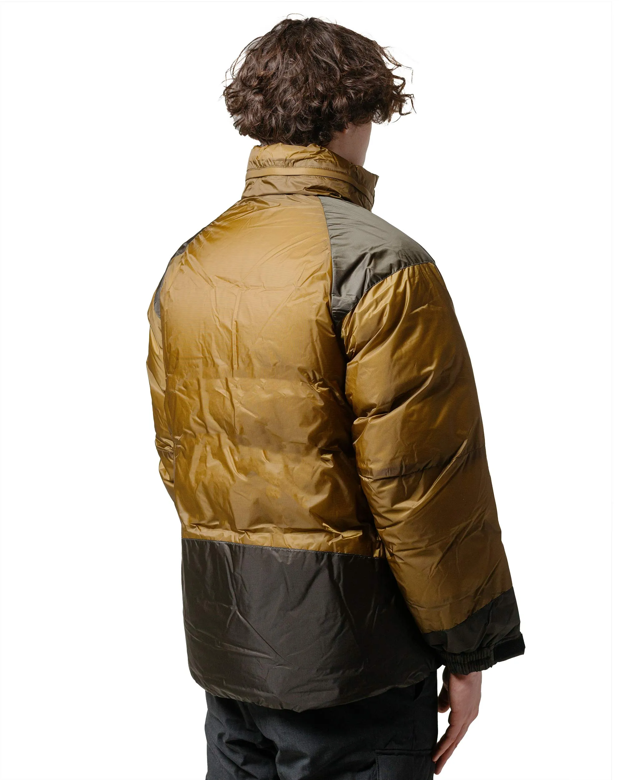 Nanga Aurora Tex Light Stand Collar Down Jacket Mikami Coyote/Khaki