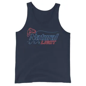 Natural Light Neon Fishing Tank Top