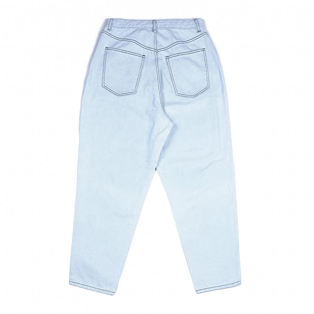 NEWTRO SUPER BAGGY DENIM PANTS ICE