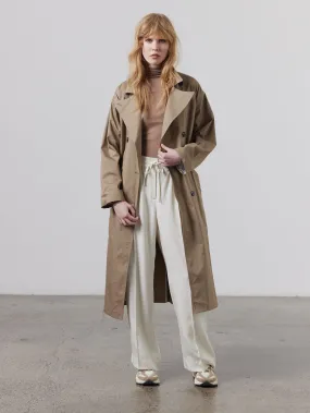 Nikki Trench Coat - Taupe