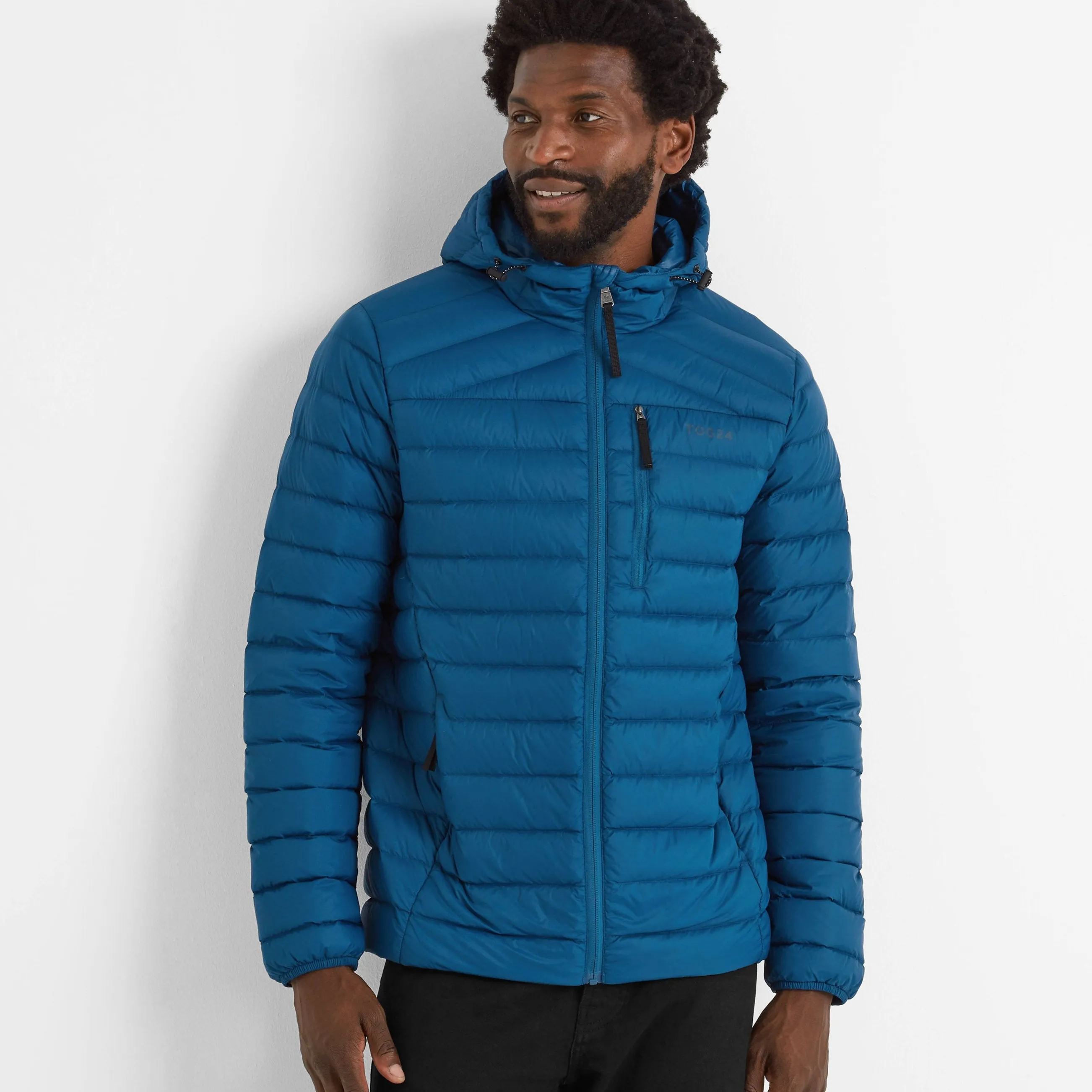 North RDS Mens Hooded Jacket - Marine Blue