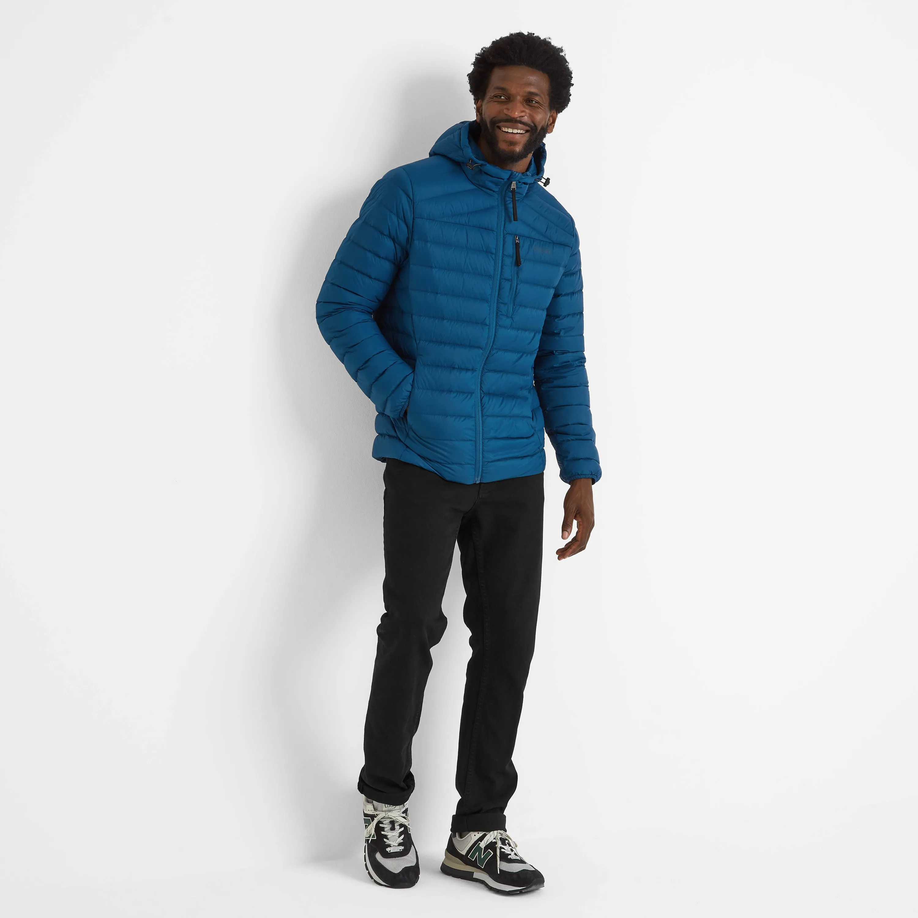 North RDS Mens Hooded Jacket - Marine Blue