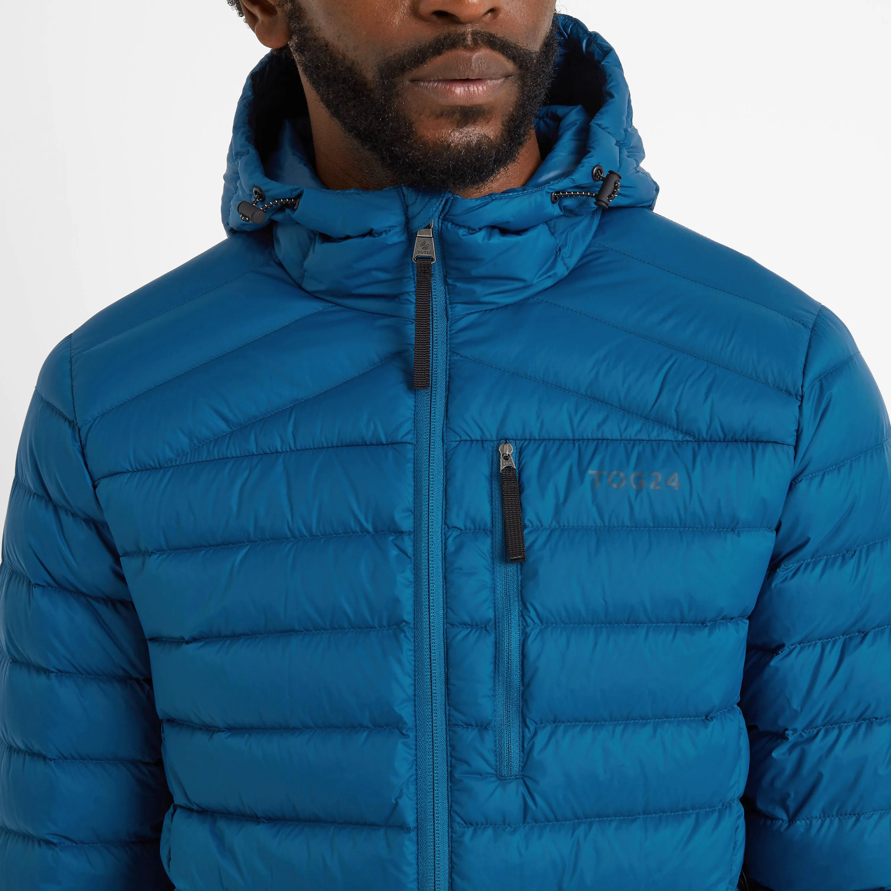 North RDS Mens Hooded Jacket - Marine Blue