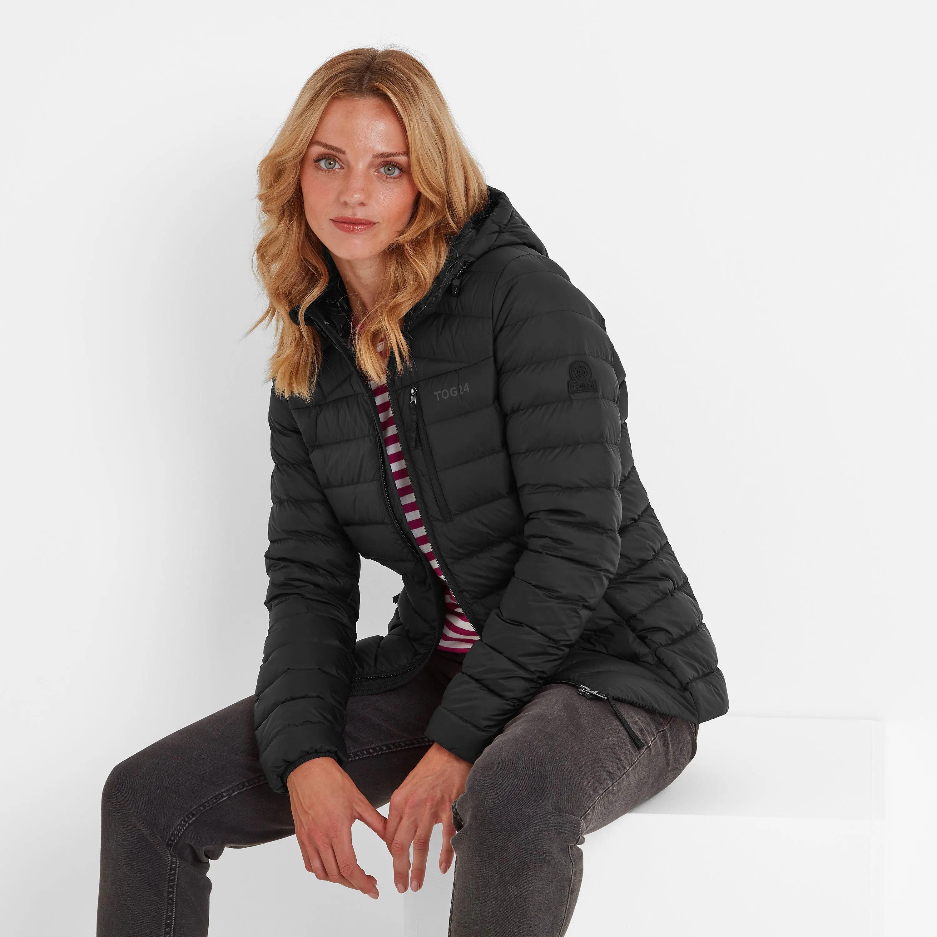 North RDS Womens Hooded - Jacket Black