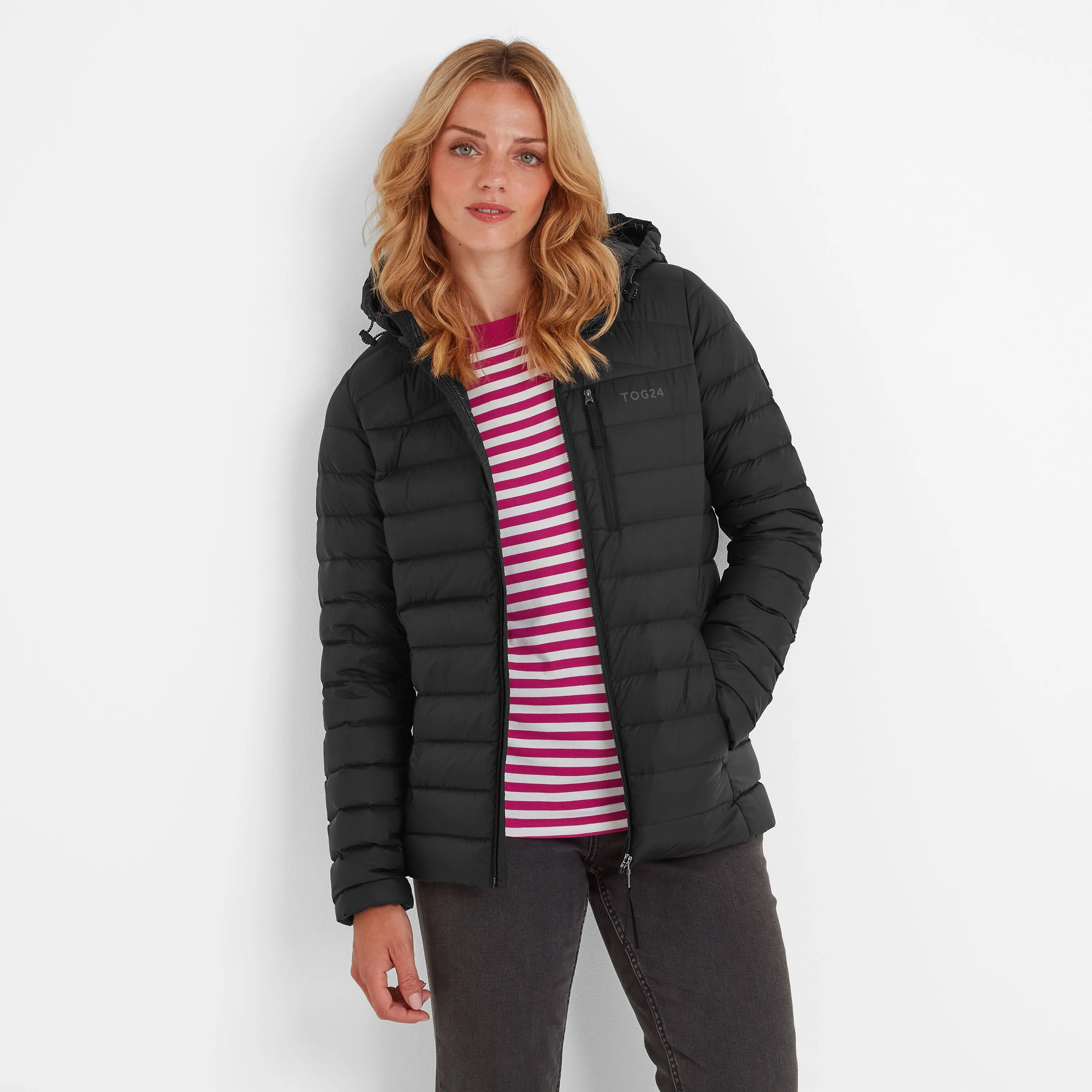 North RDS Womens Hooded - Jacket Black