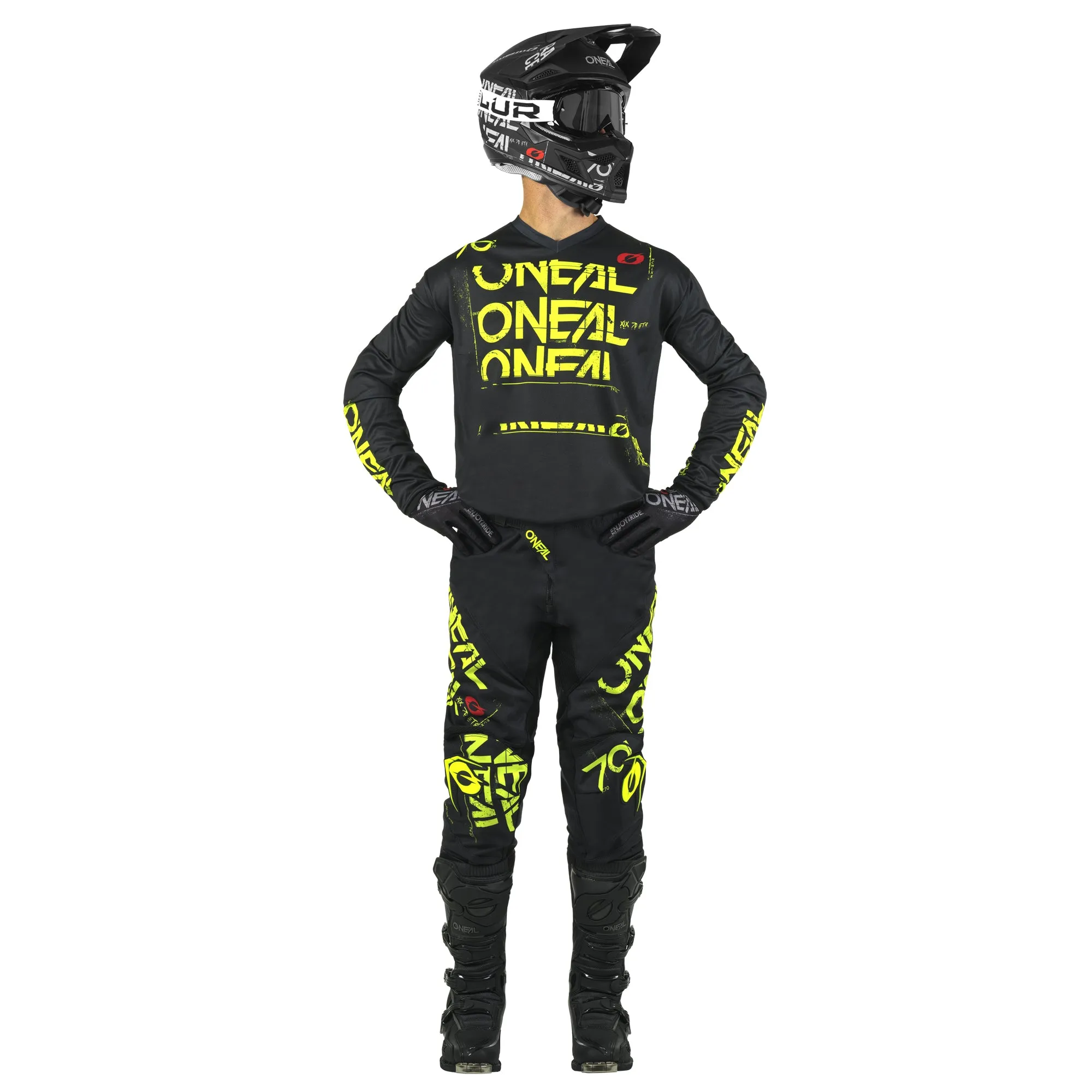 O'NEAL Element Static V.5 Pants Black/Neon