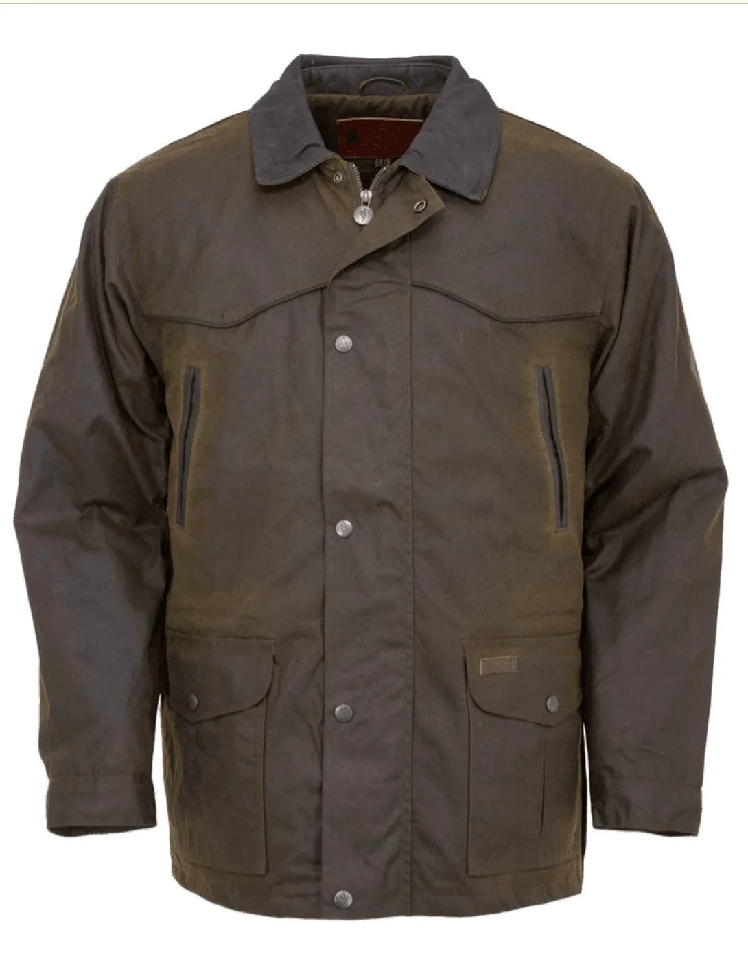 Outback Trading Company Men’s Bronze Pathfinder Oilskin Jacket 2707-BRN