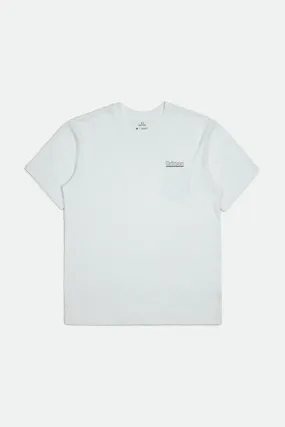 Palmer Chain S/S Standard Pocket Tee - White