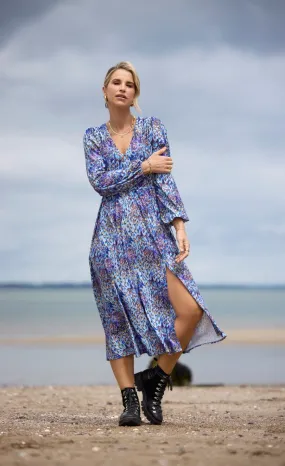 Peacock Print Midaxi Dress by Vogue Williams