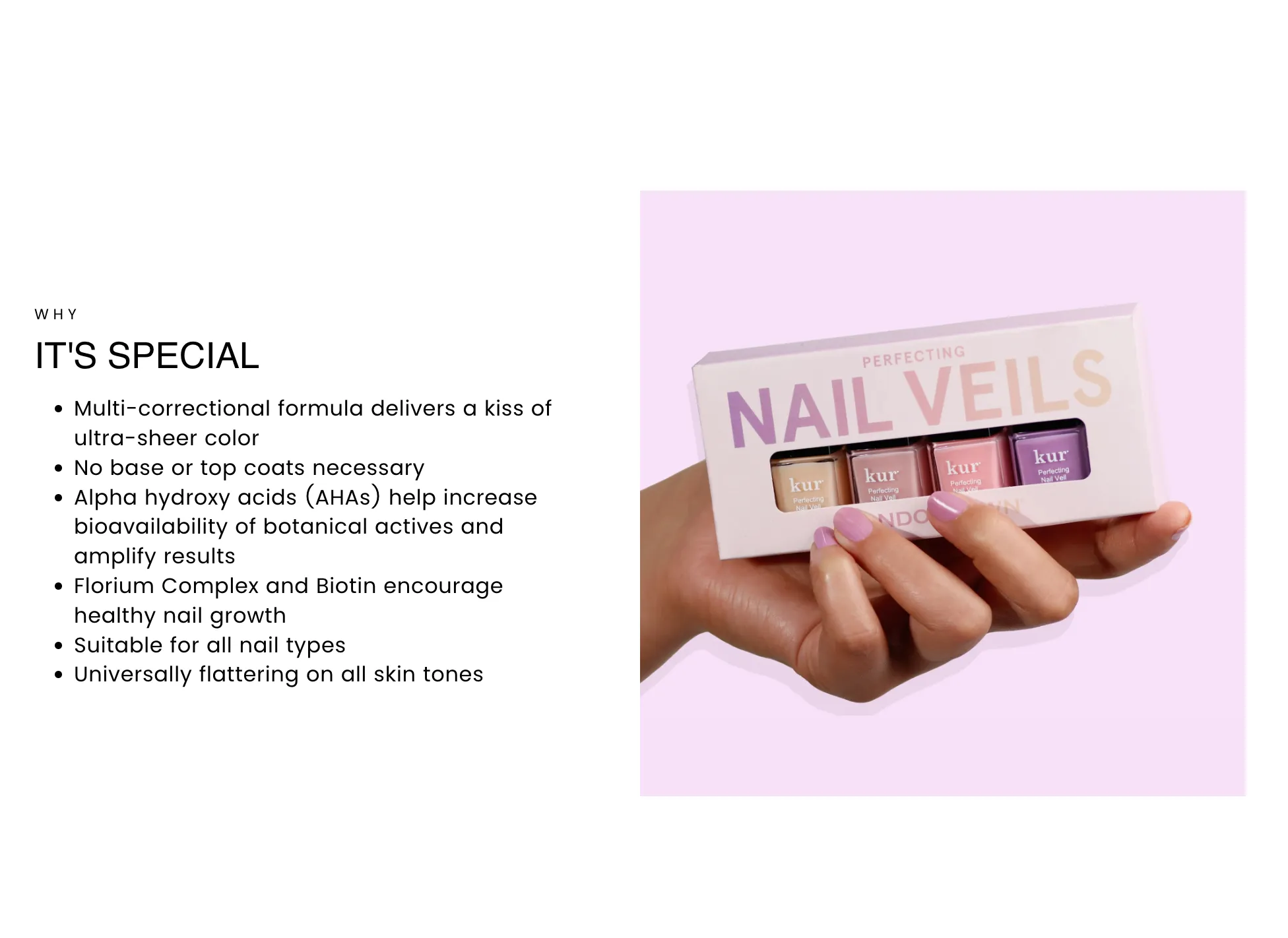 Perfecting Nail Veil Mini Set  | Ultra Sheer Nail Colors Set