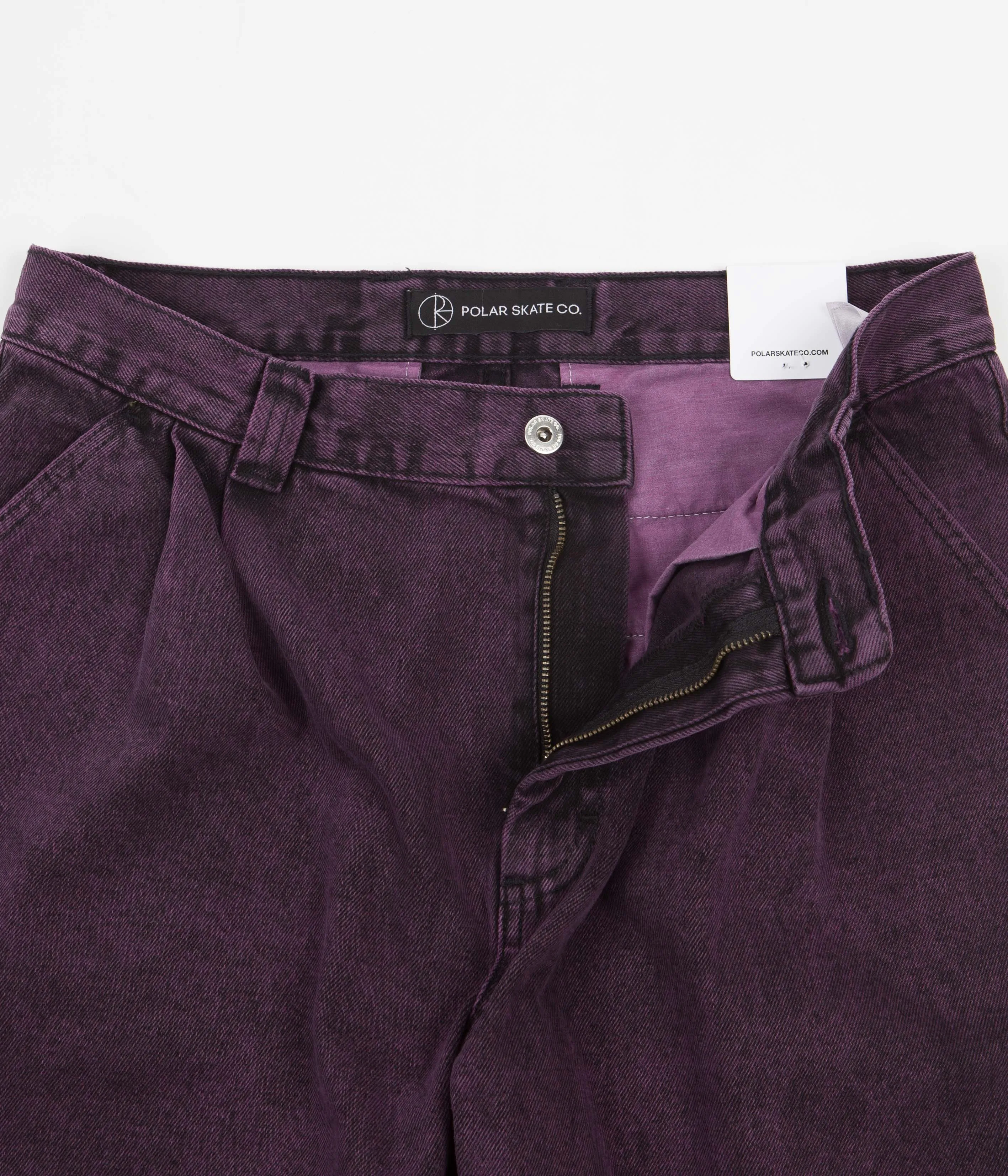 Polar Grund Chinos - Purple Black
