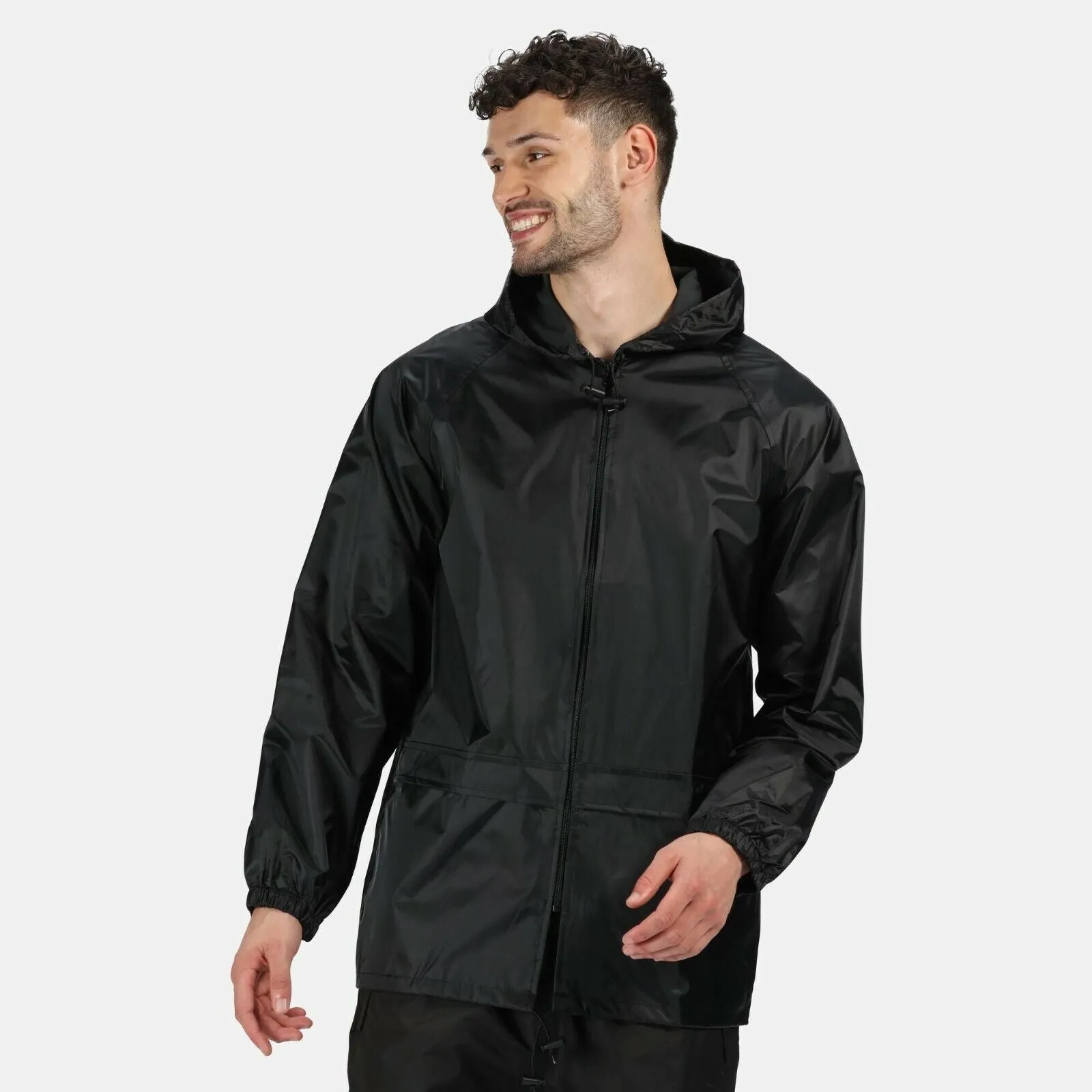 Regatta Mens & Womens Stormbreak Waterproof Hooded Rain Coat