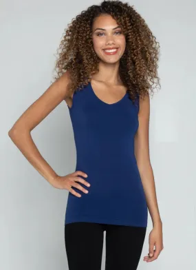 REVERSIBLE INDIGO BAMBOO CAMISOLE