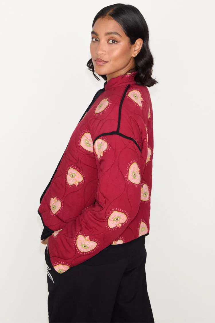 Reversible Mystical Quilted Jacket