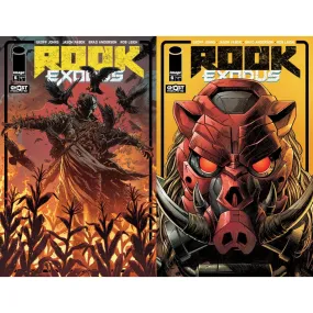 Rook: Exodus #5 Cover A B Jason Fabok & Brad Anderson Variant Set