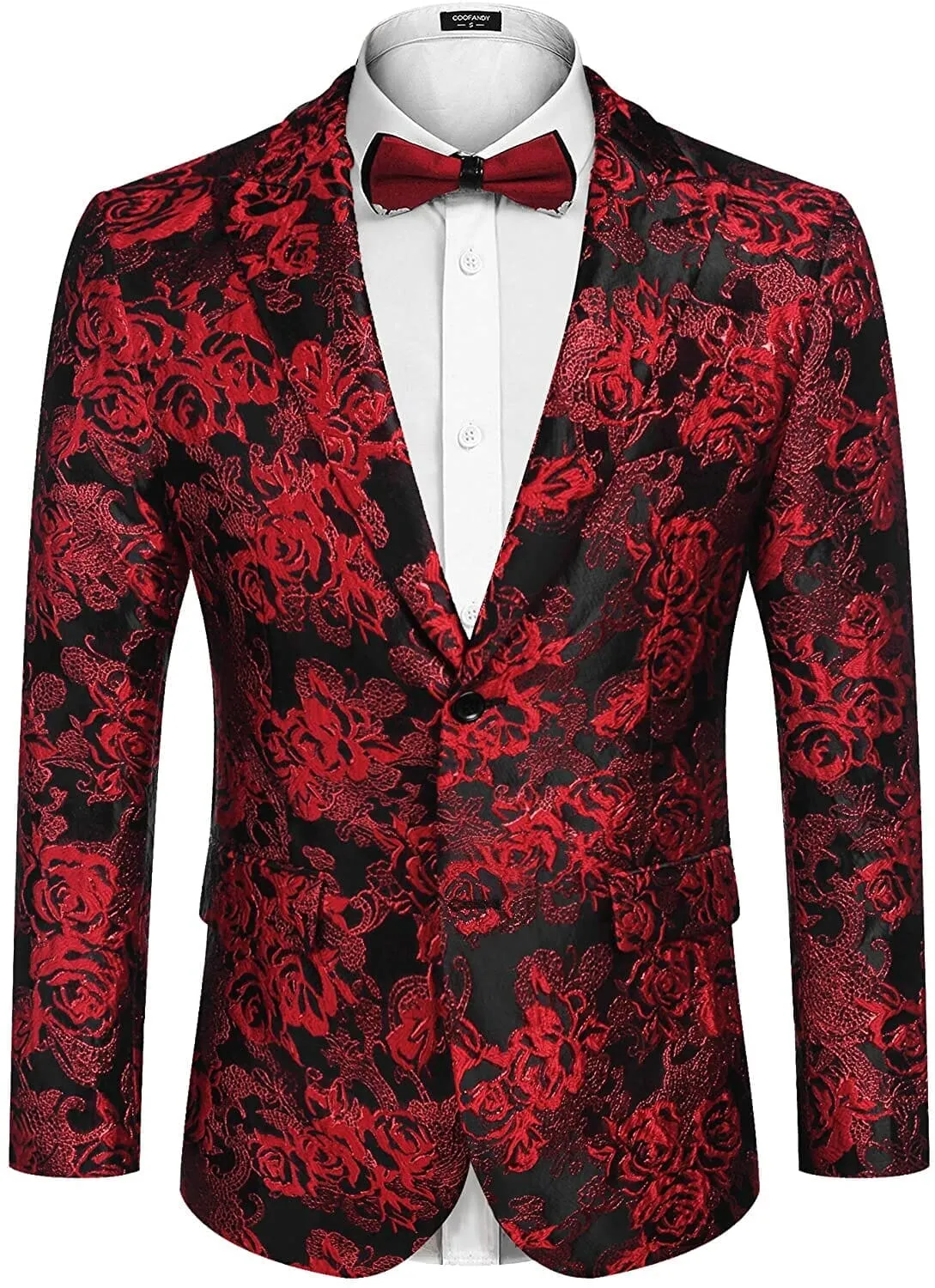 Rose Embroidered Blazer (US Only)