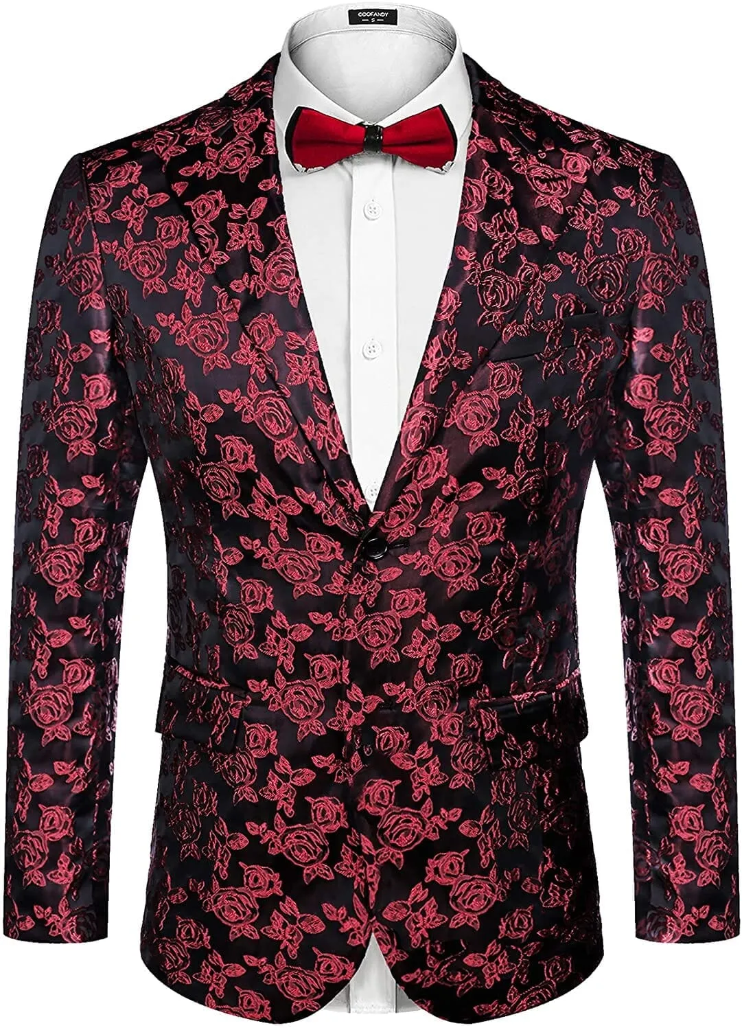 Rose Embroidered Blazer (US Only)