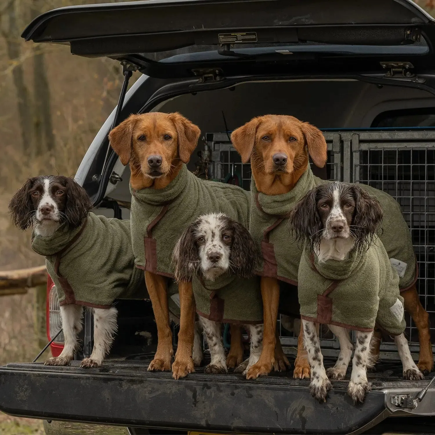 Ruff & Tumble Dog Drying Coat - Country Collection - BLACK FRIDAY  SPECIAL OFFER - UPTO 20% OFF