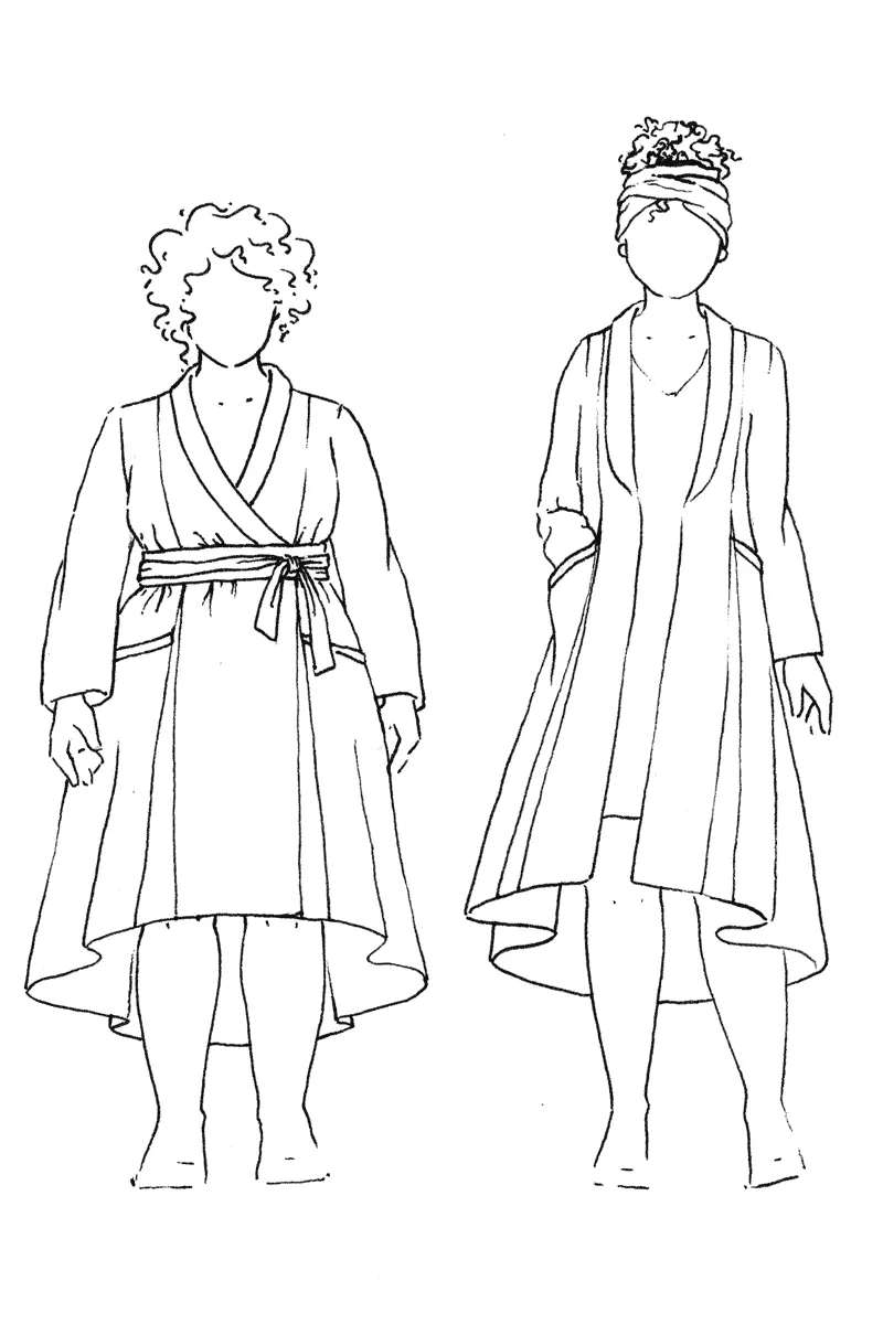 Sew Liberated - Lichen Duster Coat or Dress