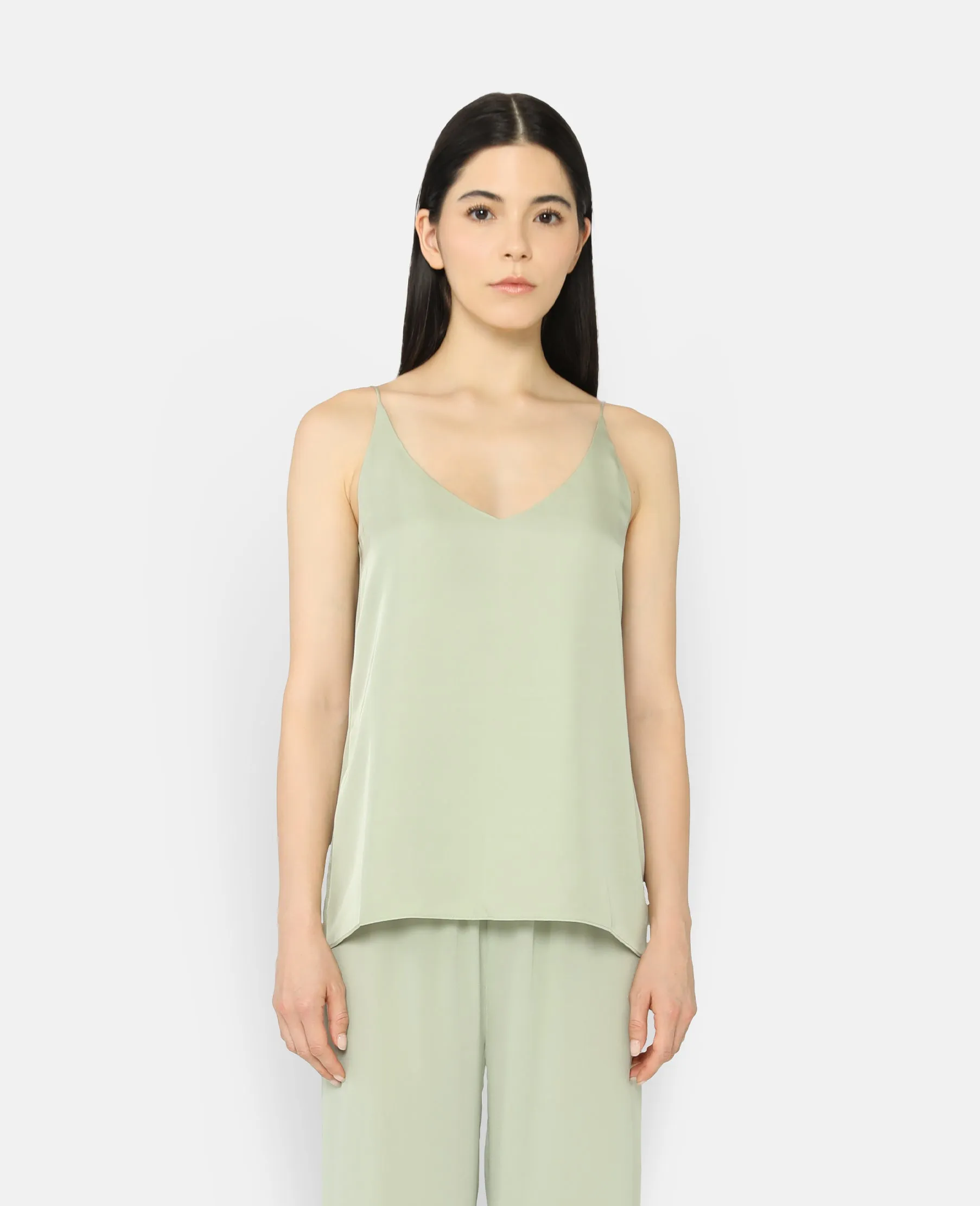 Silk Signature V-neck Camisole