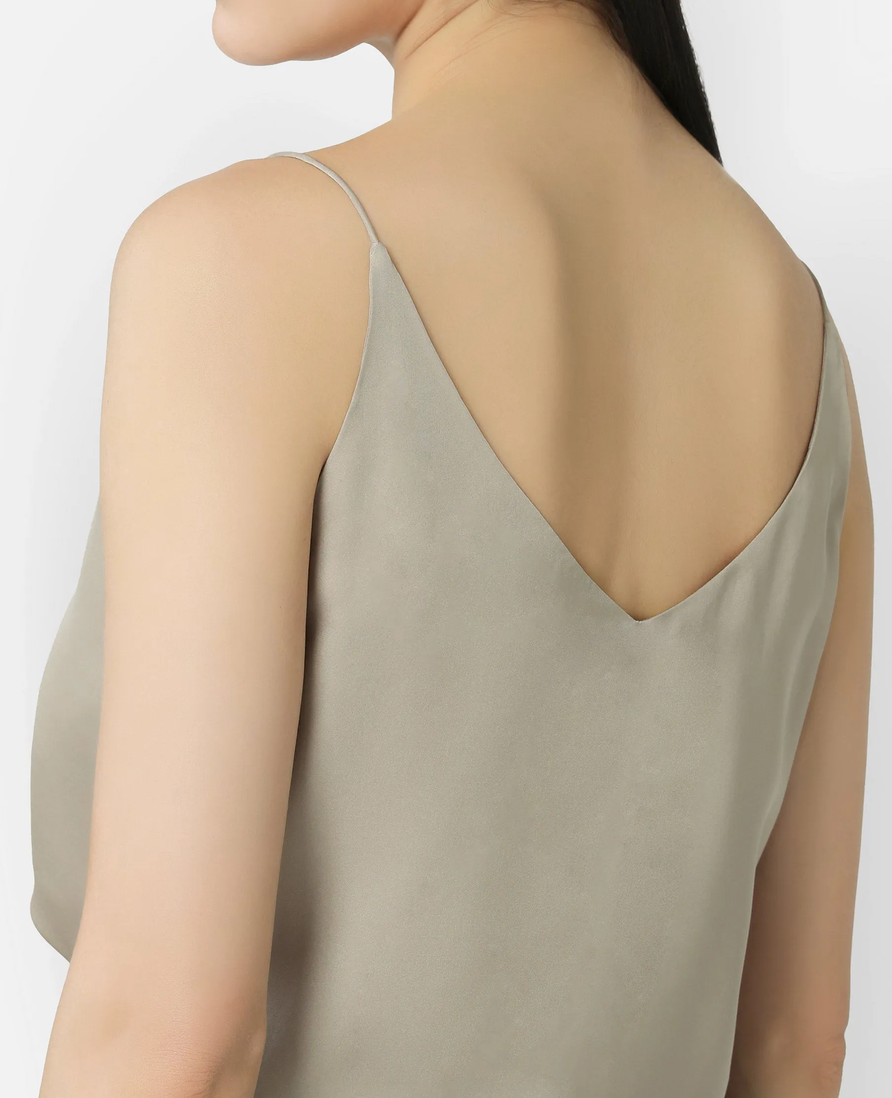 Silk Signature V-neck Camisole