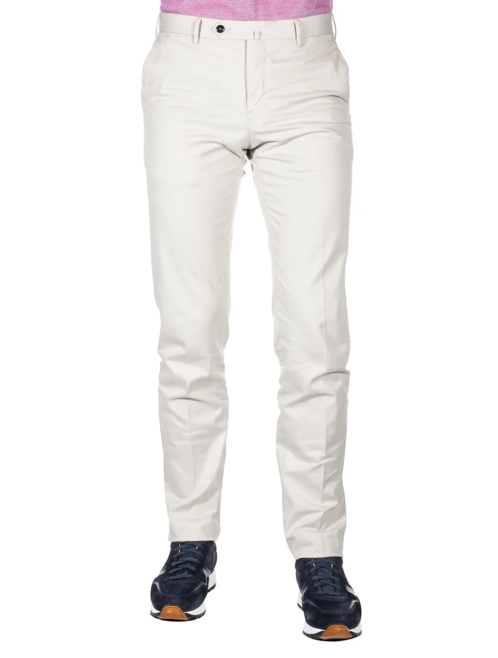 Slim Twill Navy Chinos Putty